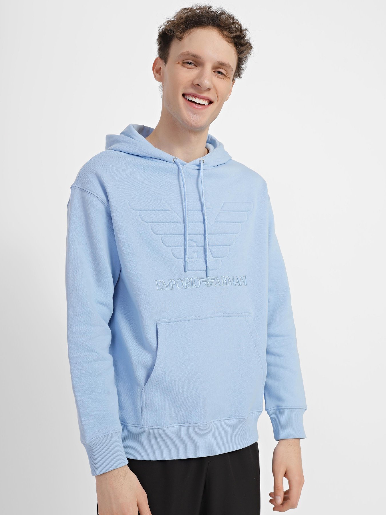 Худі Emporio Armani модель 3R1M7Q-1JWEZ-0708 Худі Emporio Armani модель 3R1M7Q-1JWEZ-0708 Фото