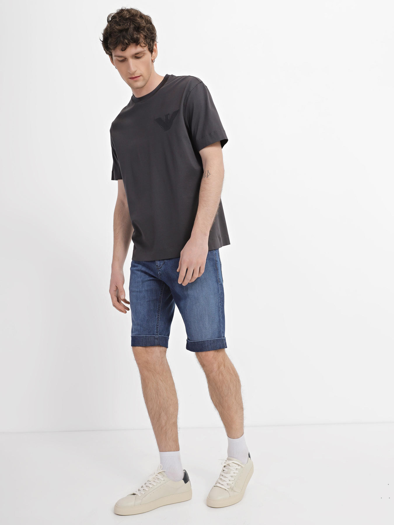 Шорты джинсовые Emporio Armani модель 3R1PA6-1D85Z-0943 Фото