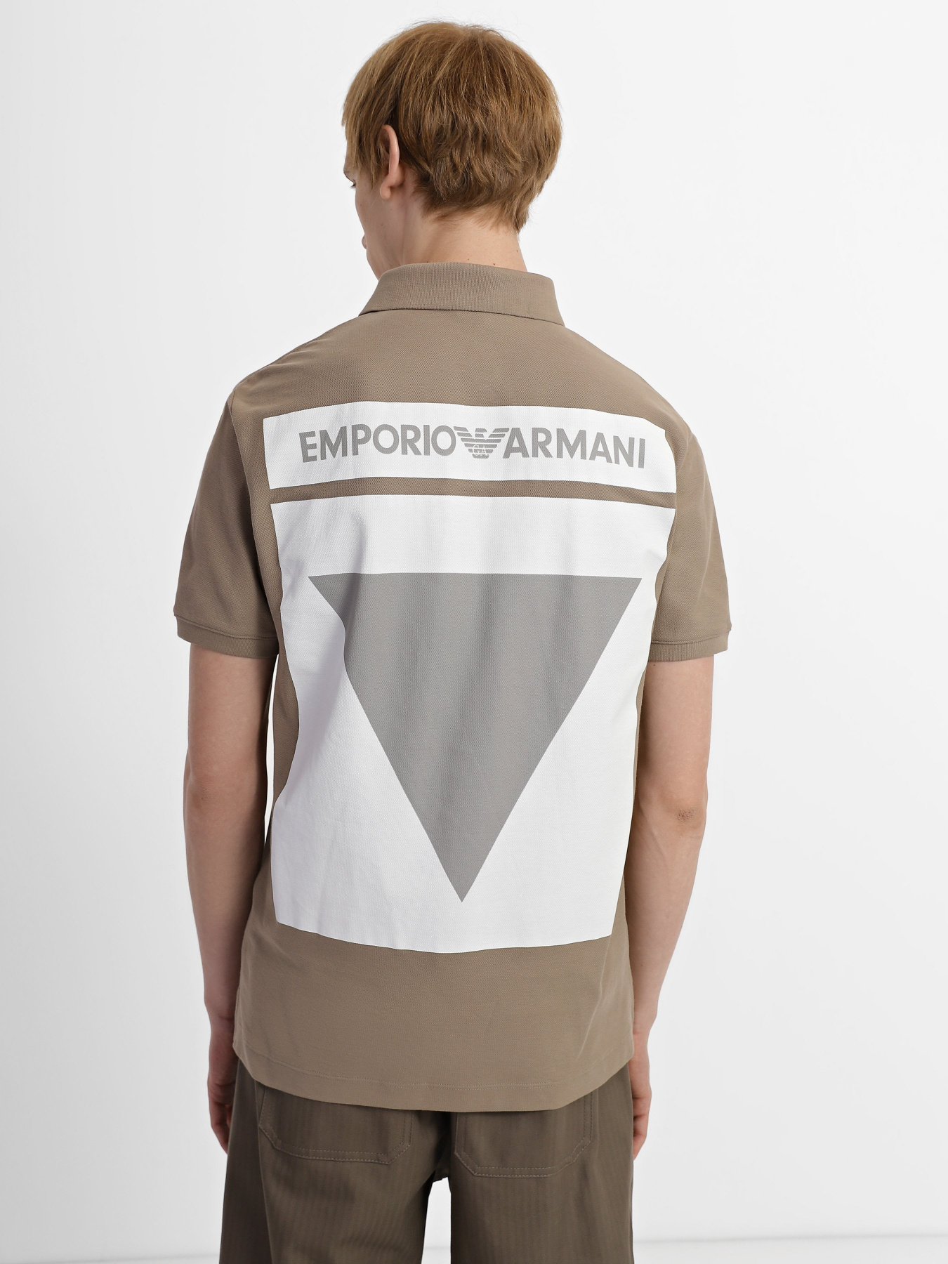 Поло Emporio Armani модель 3R1F74-1JCYZ-0144 Фото