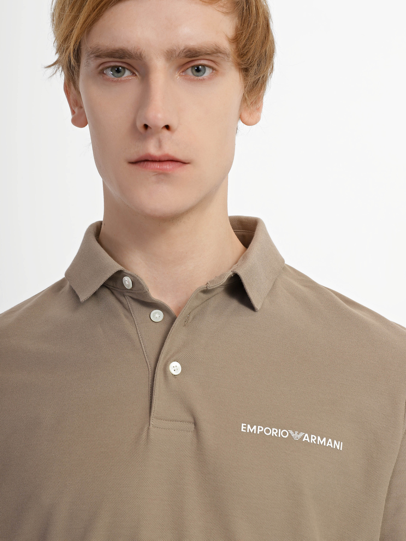 Поло Emporio Armani модель 3R1F74-1JCYZ-0144 Фото