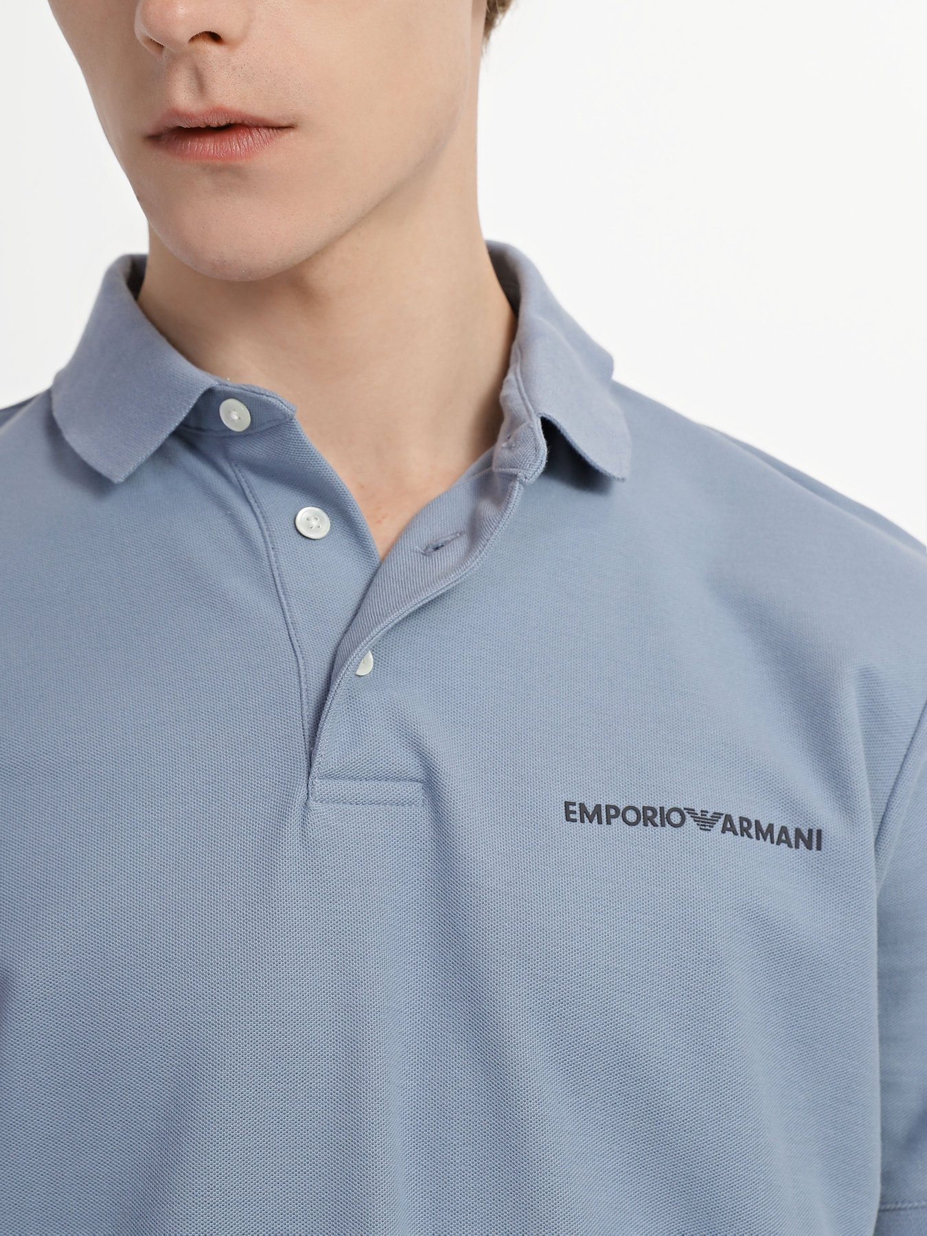 Поло Emporio Armani модель 3R1F74-1JCYZ-0738 Фото