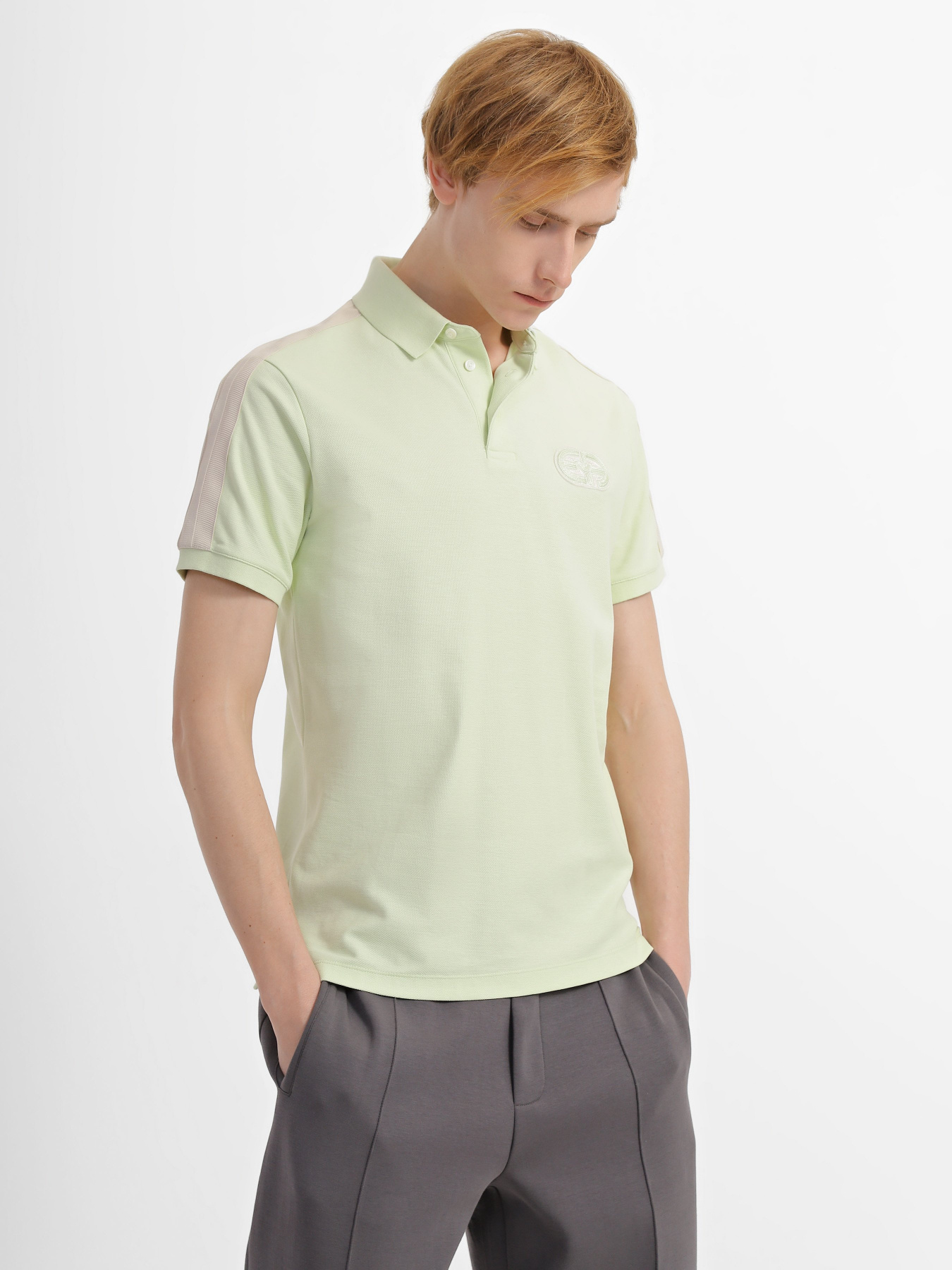 Поло Emporio Armani модель 3R1F77-1JCYZ-0594 Фото