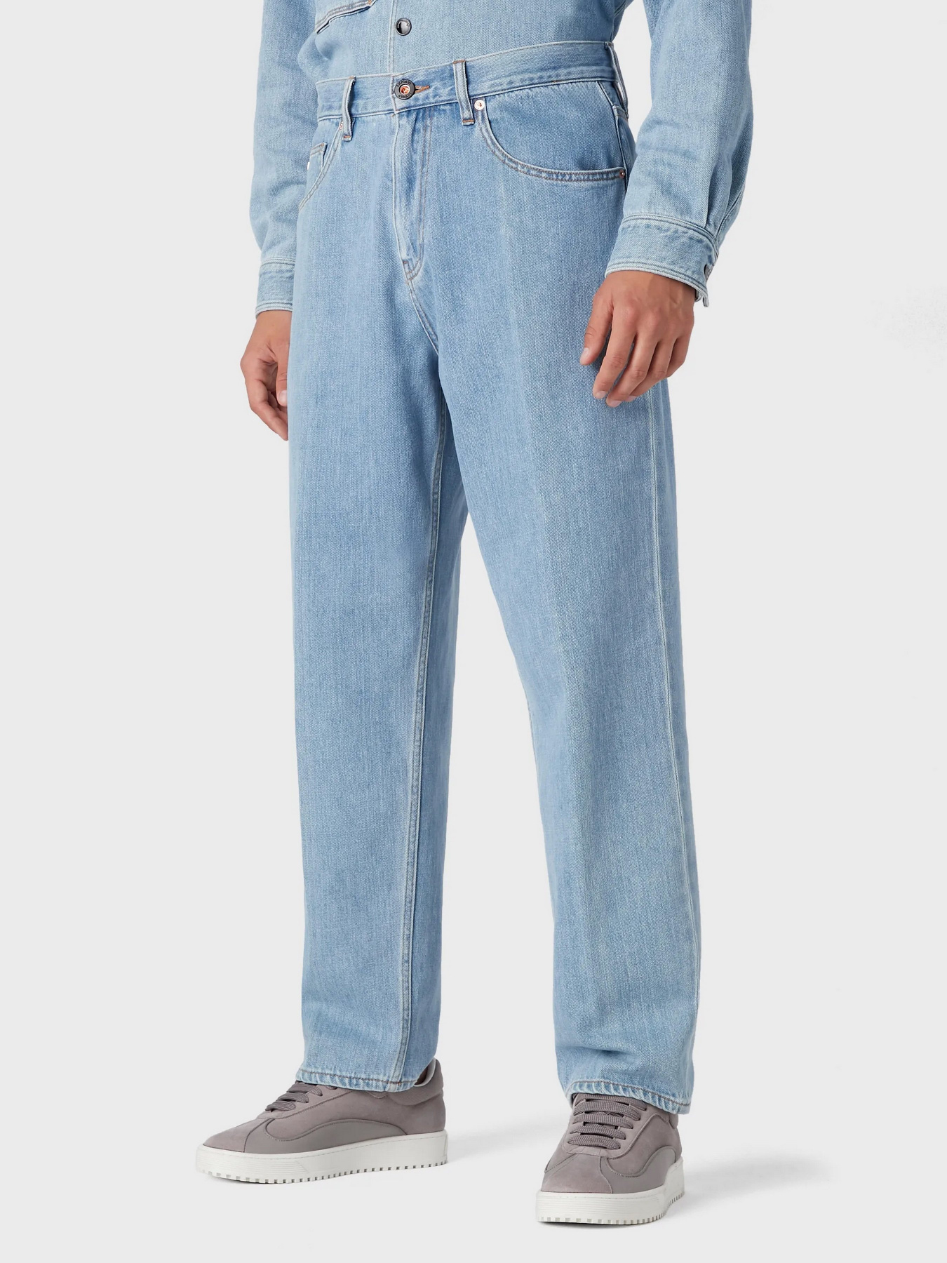 Широкі джинси Emporio Armani J73 модель 3R1J73-1DPWZ-0943 Фото