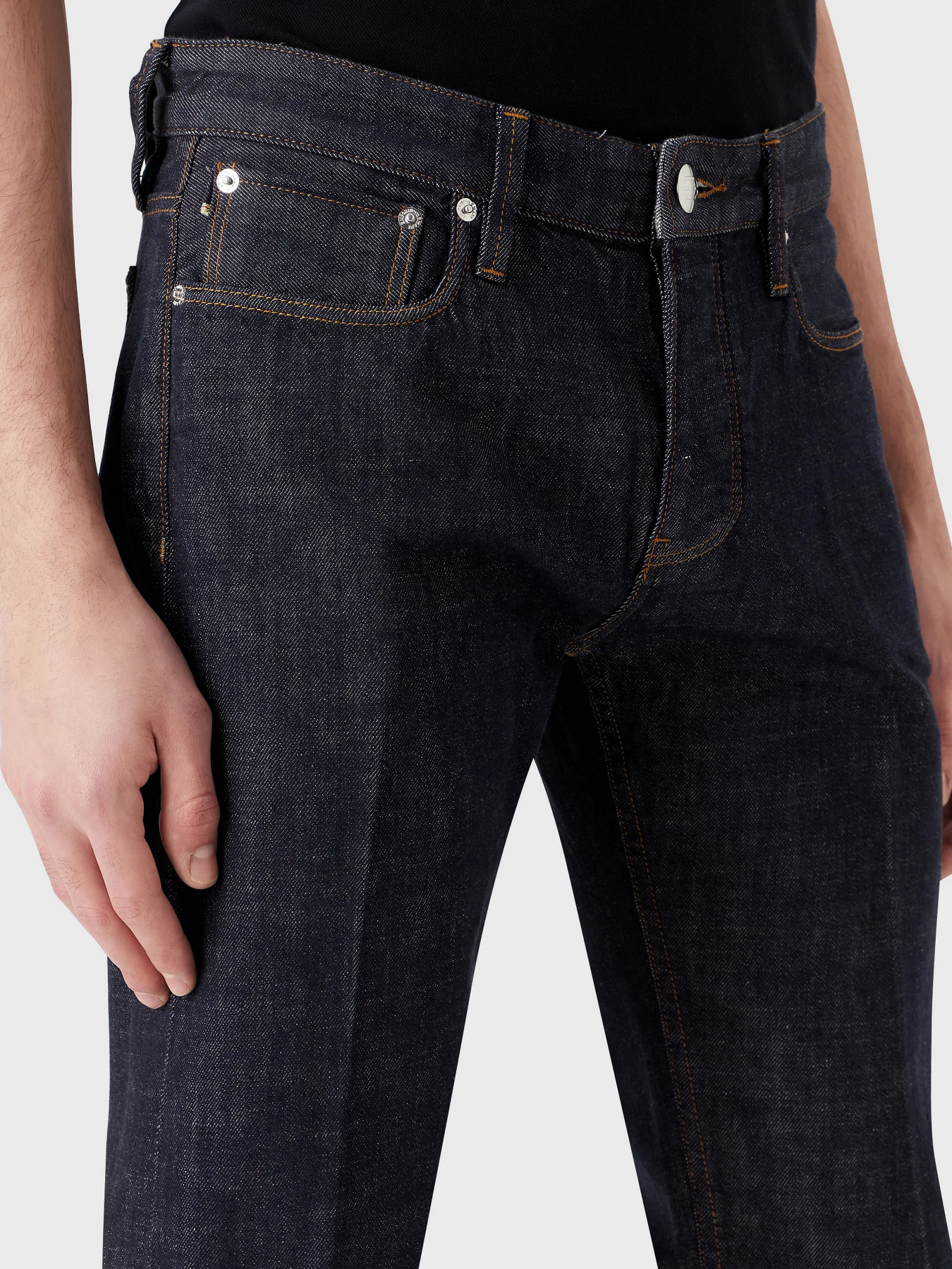 Прямые джинсы Emporio Armani J75 модель 3R1J75-1DPZZ-0941 Фото