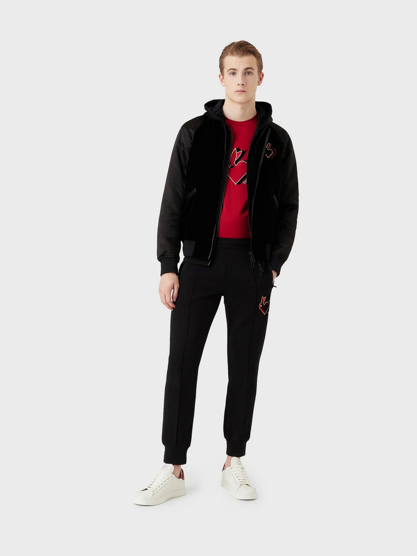 Кофта Emporio Armani Chinese New Year модель 3R1MBK-1JHSZ-0999 Фото