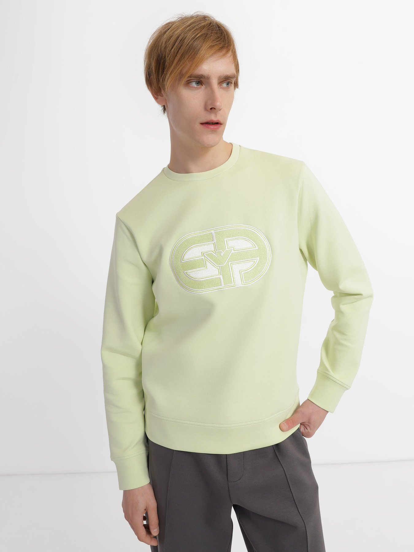 Свитшот Emporio Armani модель 3R1MDB-1JHSZ-0594 Фото