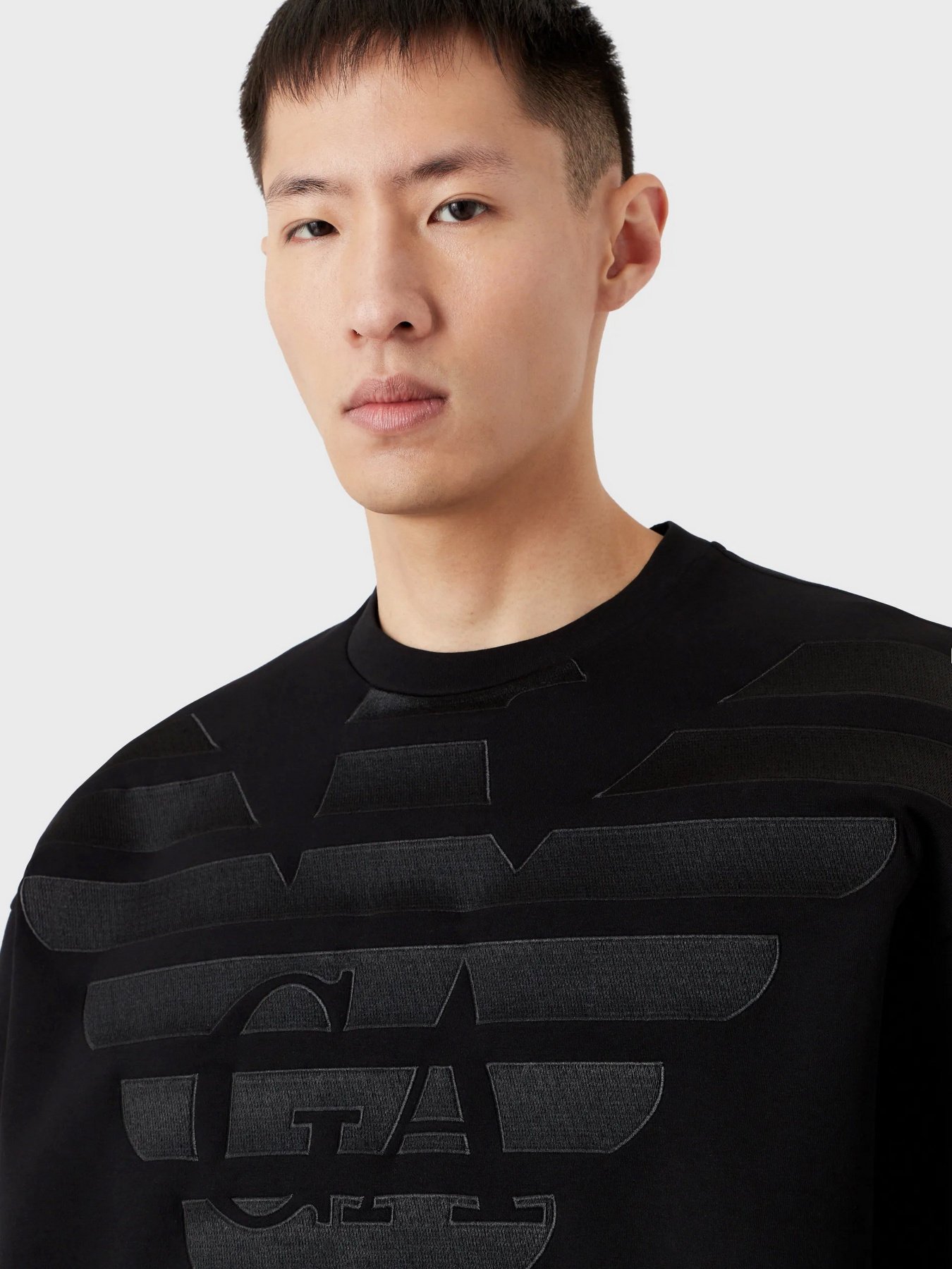 Свитшот Emporio Armani модель 3R1MDH-1JHSZ-0094 Фото