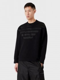 Свитшот Emporio Armani модель 3R1MDH-1JHSZ-0094 Фото