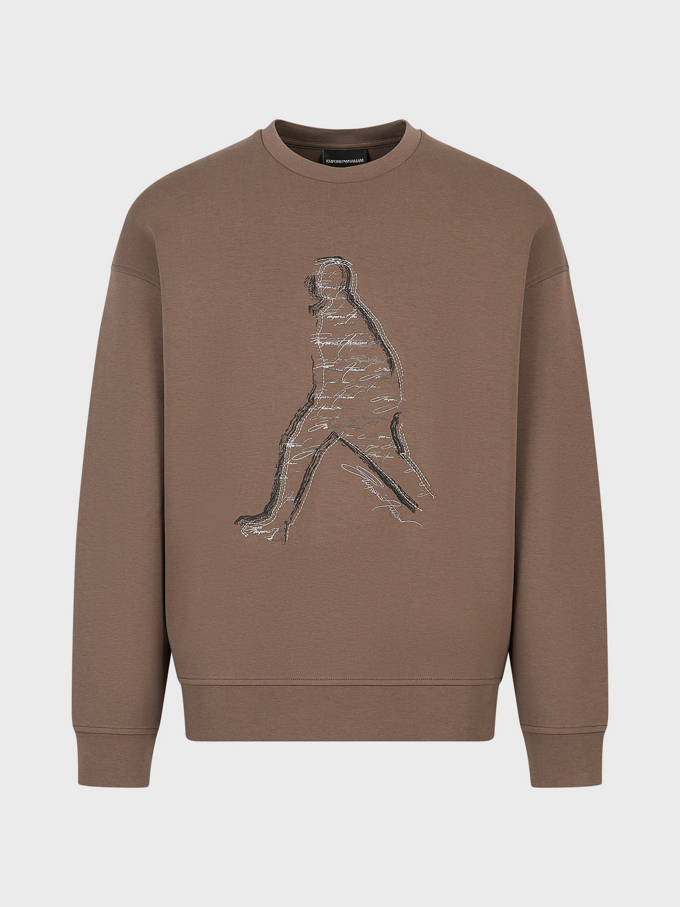 Свитшот Emporio Armani модель 3R1MDQ-1JHSZ-0651 Фото