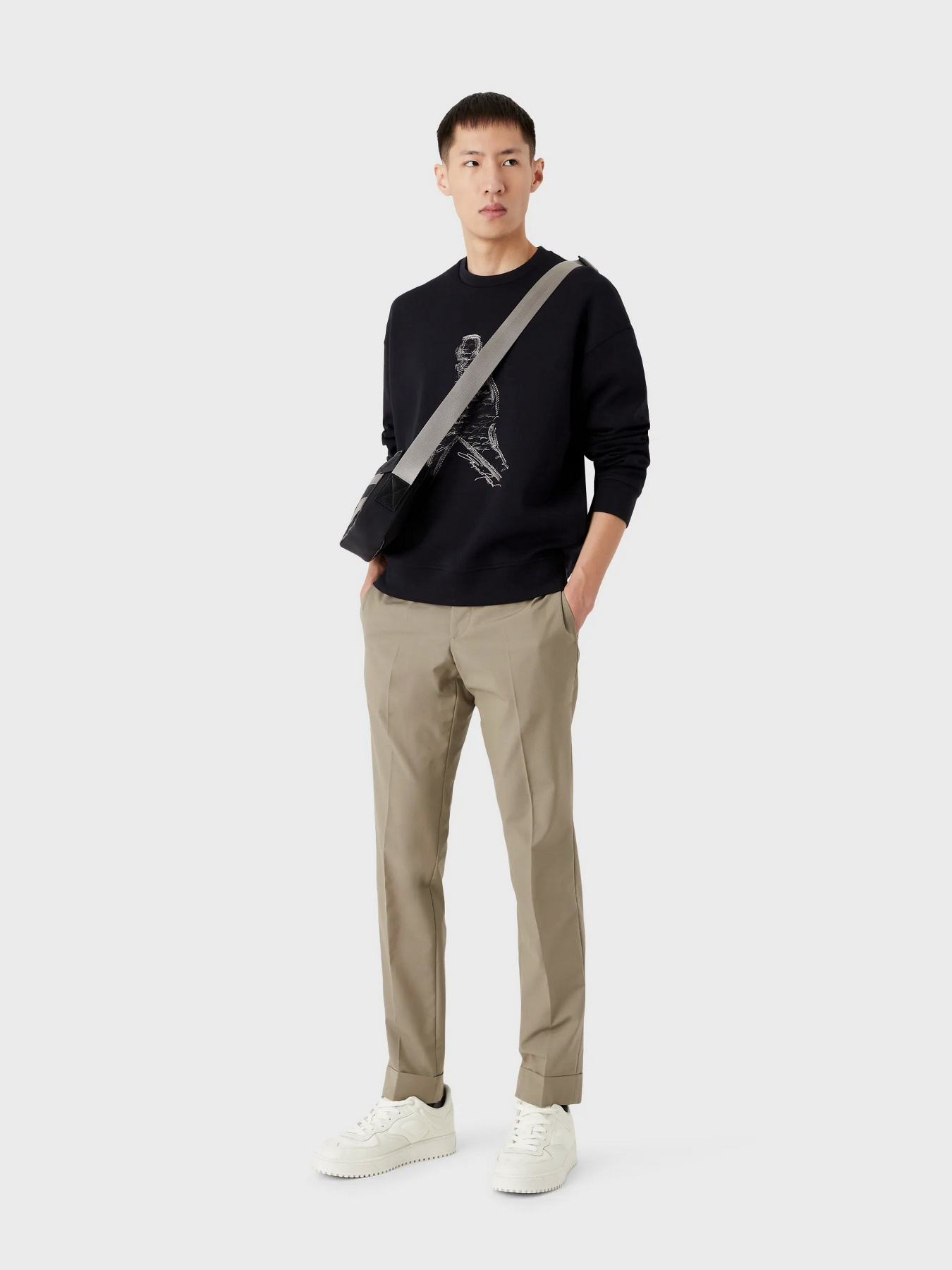 Свитшот Emporio Armani модель 3R1MDQ-1JHSZ-0920 Фото