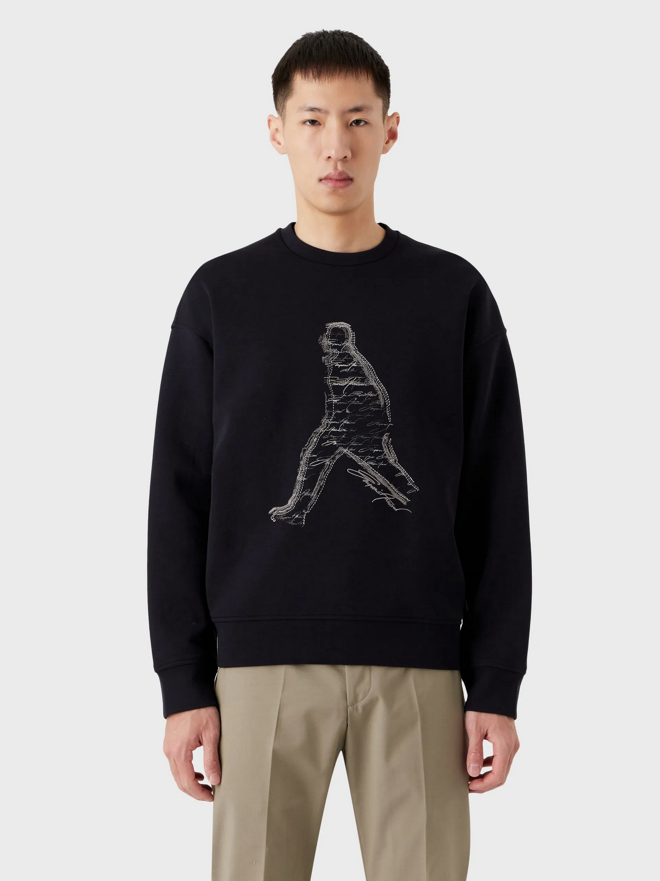 Свитшот Emporio Armani модель 3R1MDQ-1JHSZ-0920 Фото