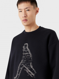 Свитшот Emporio Armani модель 3R1MDQ-1JHSZ-0920 Фото