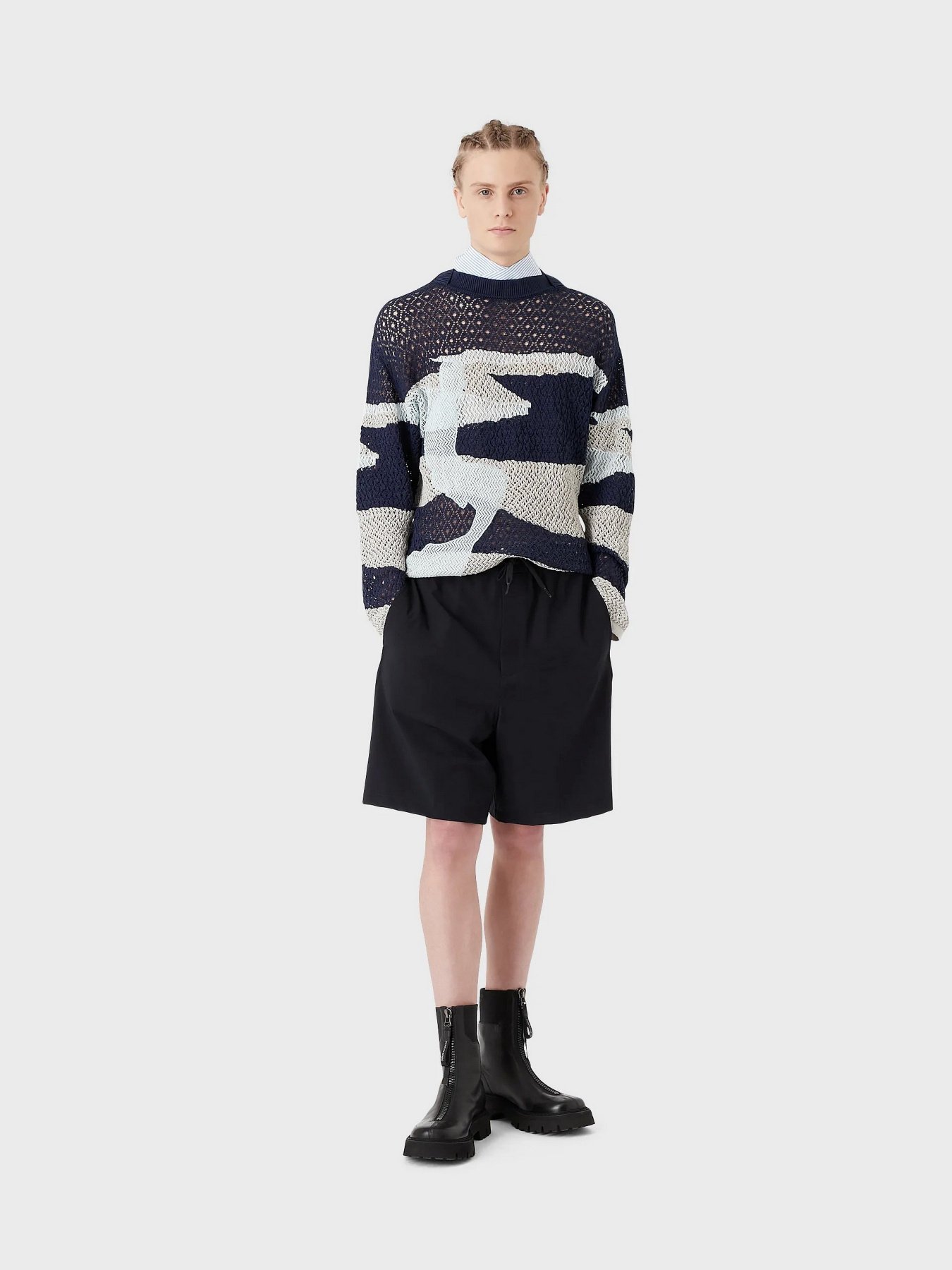 Повсякденні шорти Emporio Armani модель 3R1PG0-1NNIZ-0920 Фото