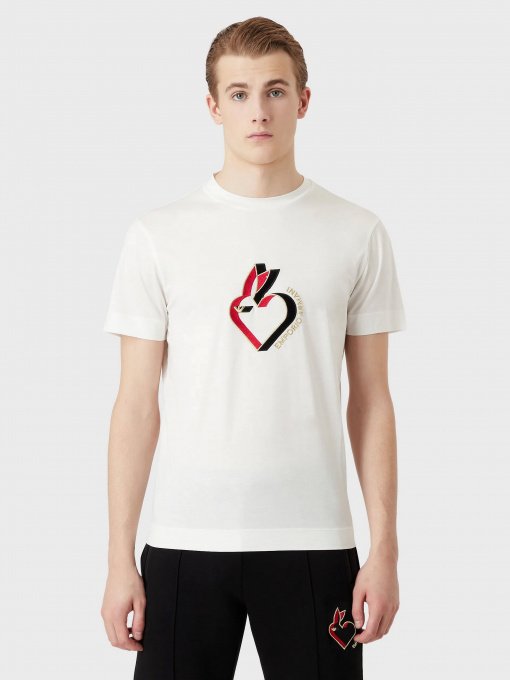 Футболка Emporio Armani Chinese New Year модель 3R1TBL-1JUVZ-0101 Фото