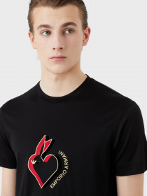Футболка Emporio Armani Chinese New Year модель 3R1TBL-1JUVZ-0999 Фото