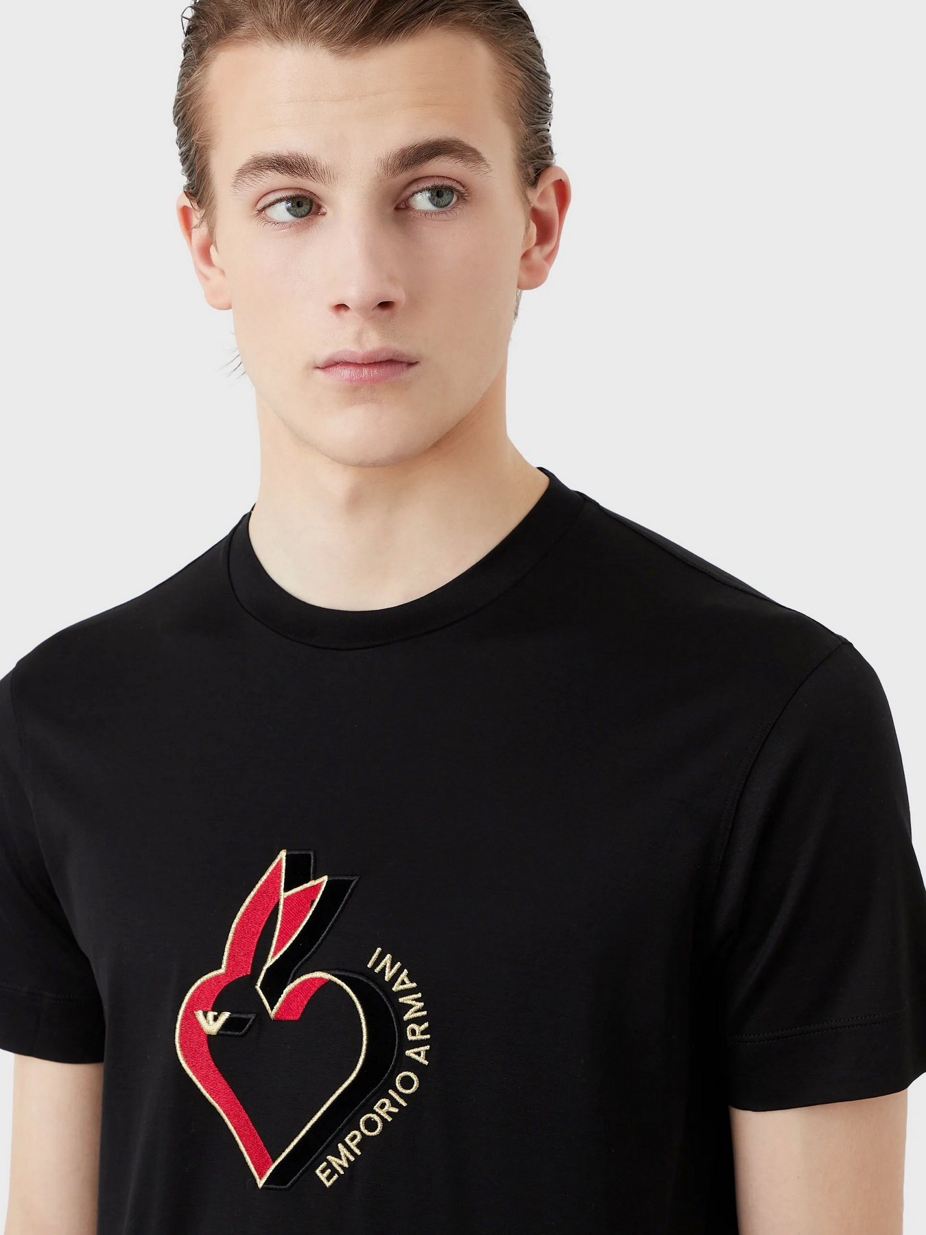 Футболка Emporio Armani Chinese New Year модель 3R1TBL-1JUVZ-0999 Фото