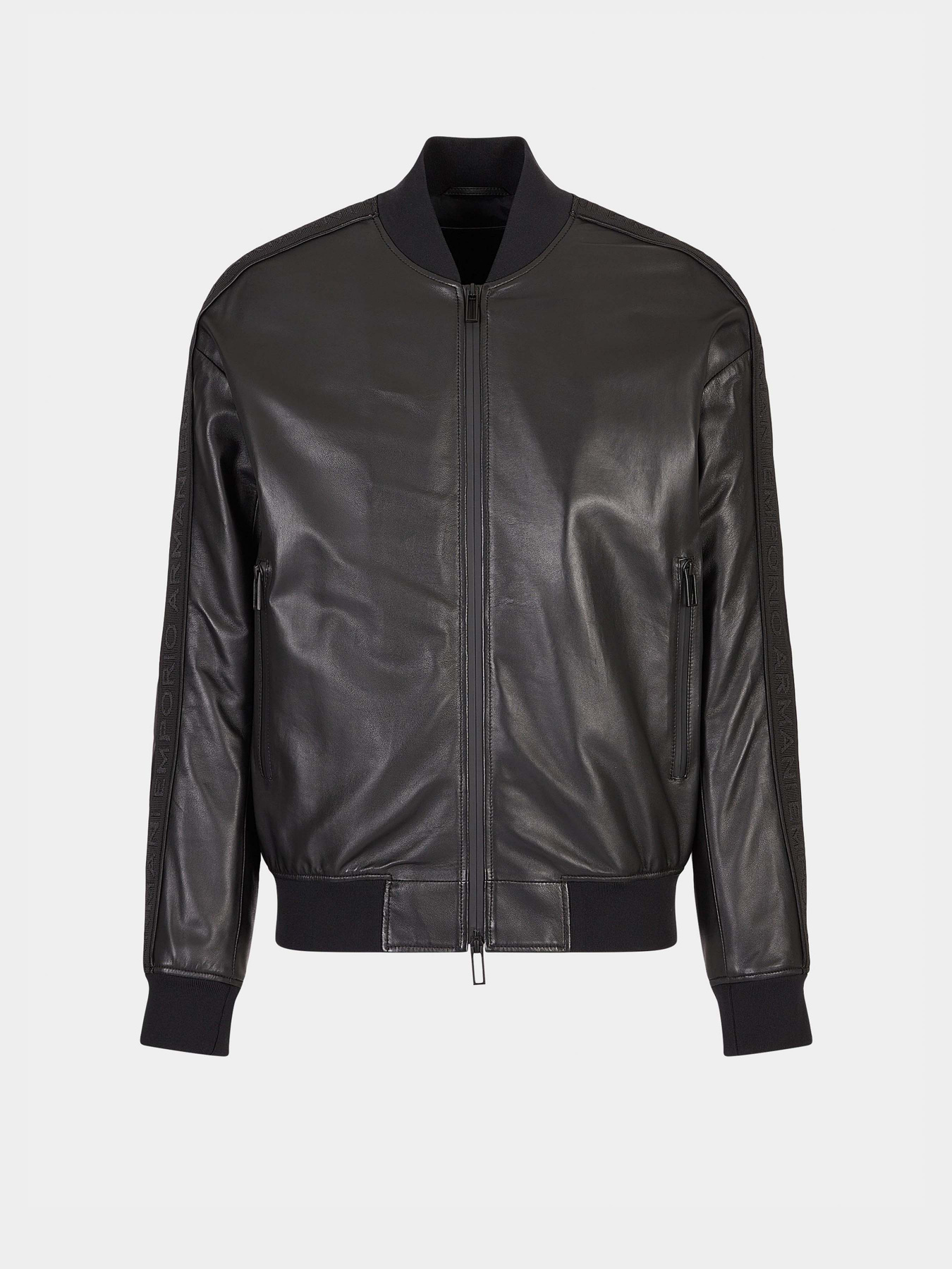 Куртка кожаная Emporio Armani модель D41R79-D1P72-999 Фото