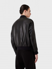 Шкіряна куртка Emporio Armani модель D41R79-D1P72-999 Шкіряна куртка Emporio Armani модель D41R79-D1P72-999 Фото