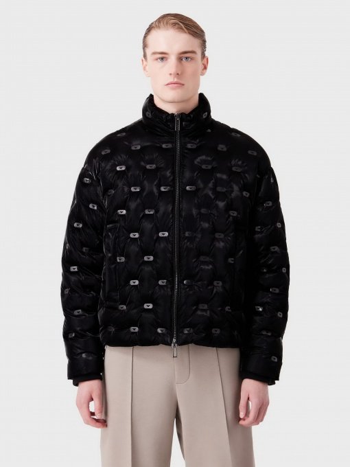 Пуховик Emporio Armani модель 6R1B88-1NDGZ-0999 Фото