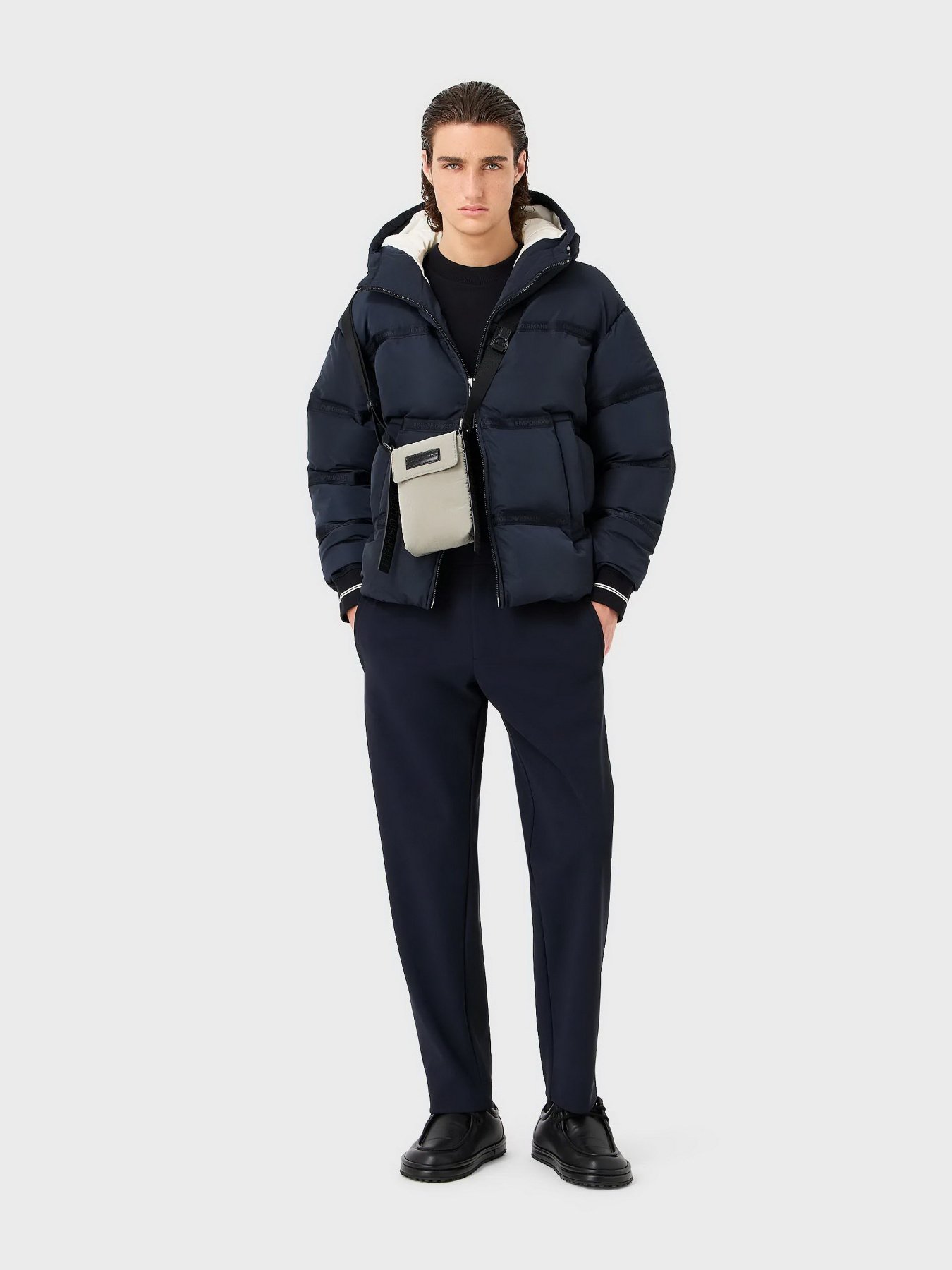 Пуховик Emporio Armani модель 6R1B90-1NCFZ-0920 Фото