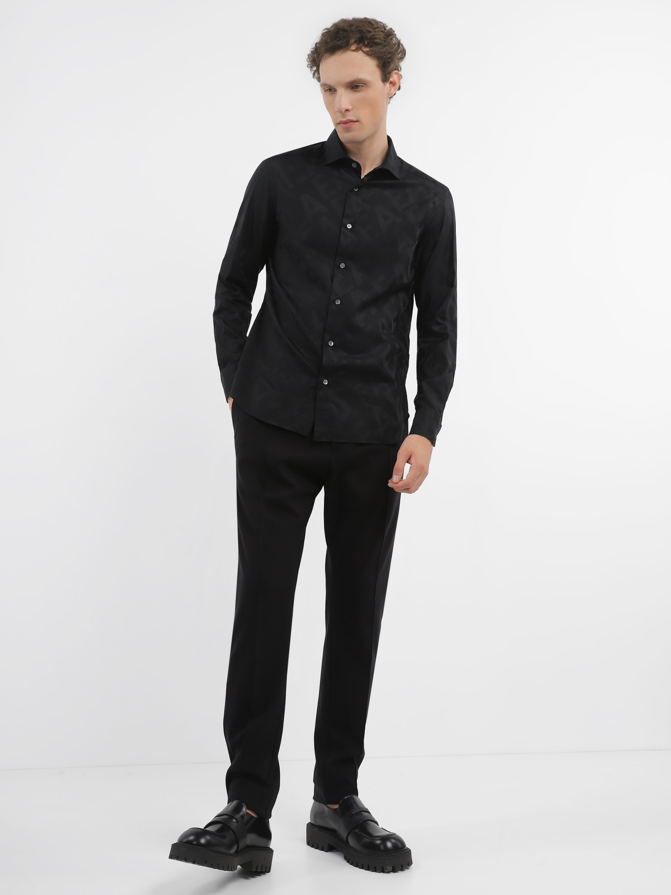 Сорочка повсякденна Emporio Armani модель 6R1C86-1K0TZ-F030 Фото