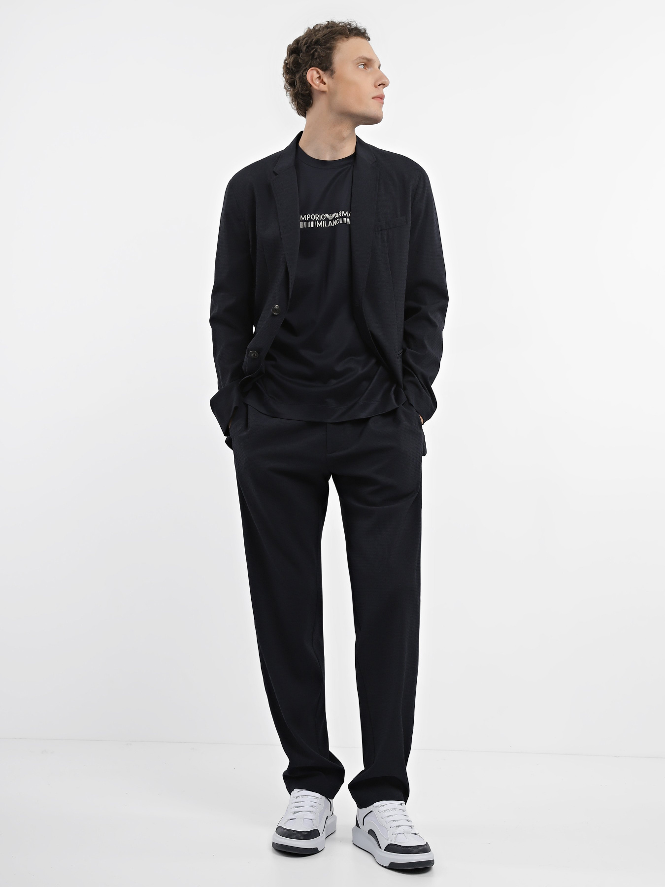 Повсякденні штани Emporio Armani модель H41P04-E1082-922 Фото