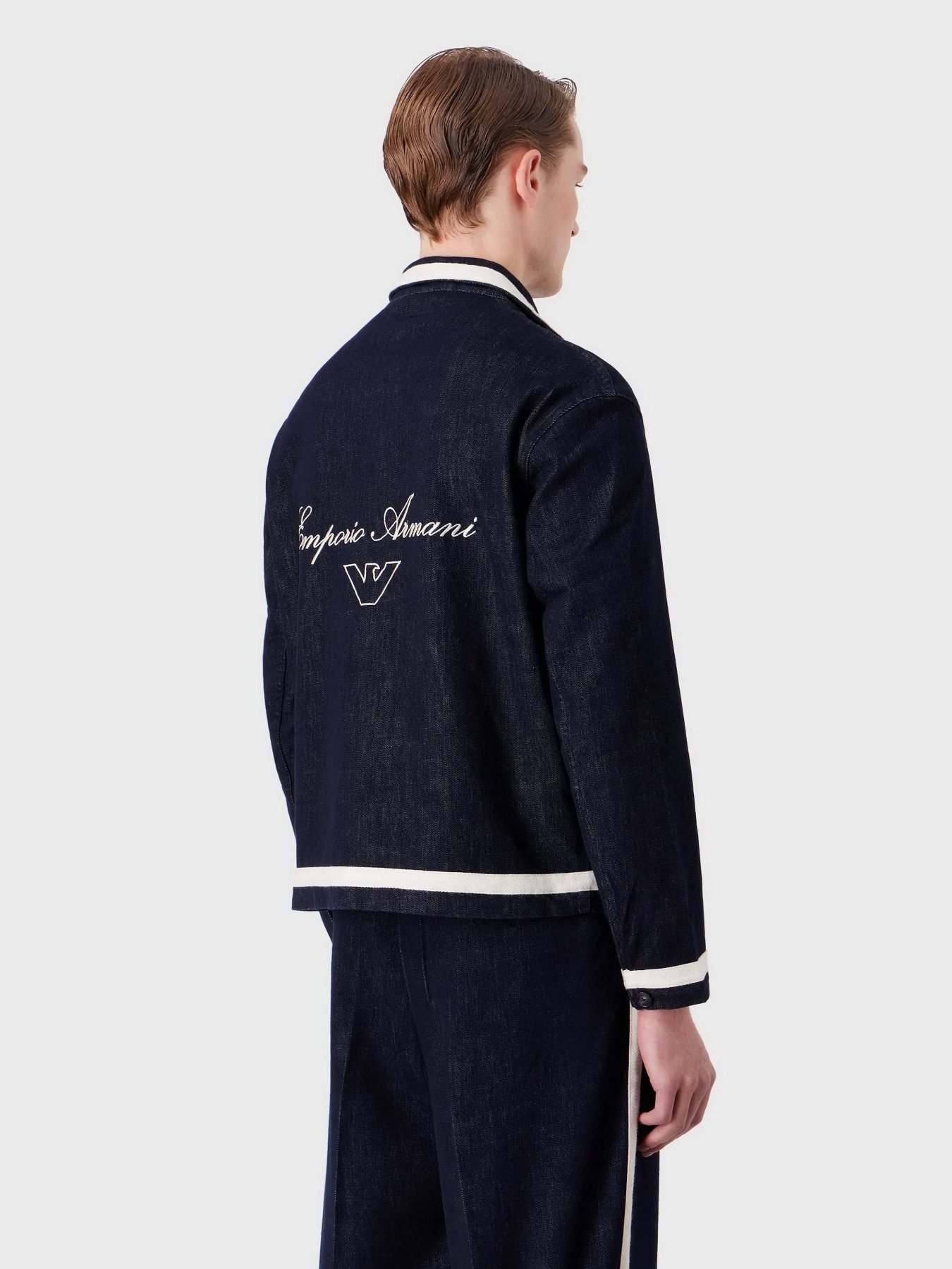 Джинсовая куртка Emporio Armani модель 6R1CA7-1DQWZ-0941 Фото