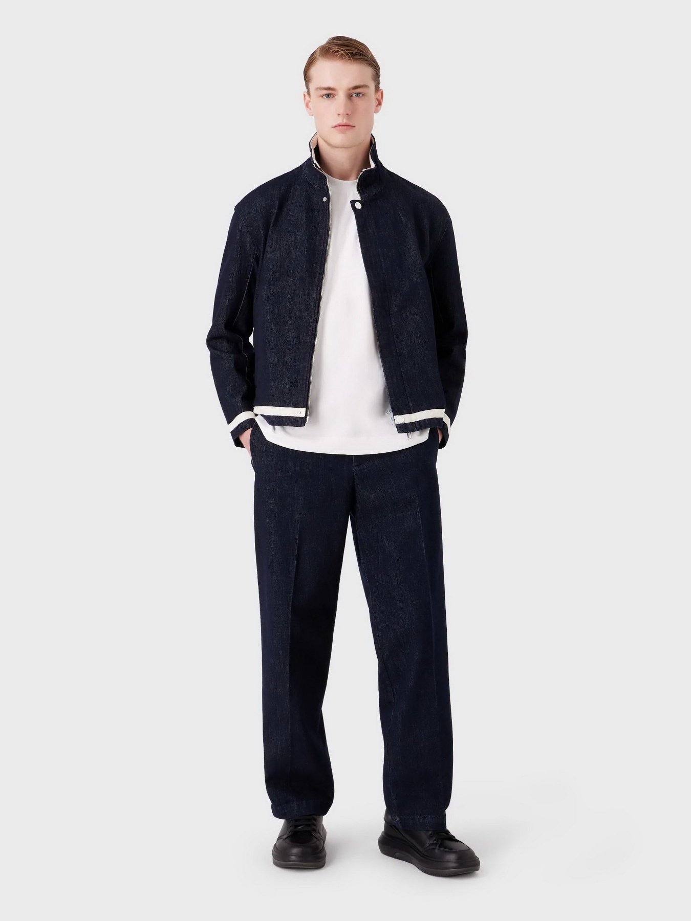 Джинсовая куртка Emporio Armani модель 6R1CA7-1DQWZ-0941 Фото