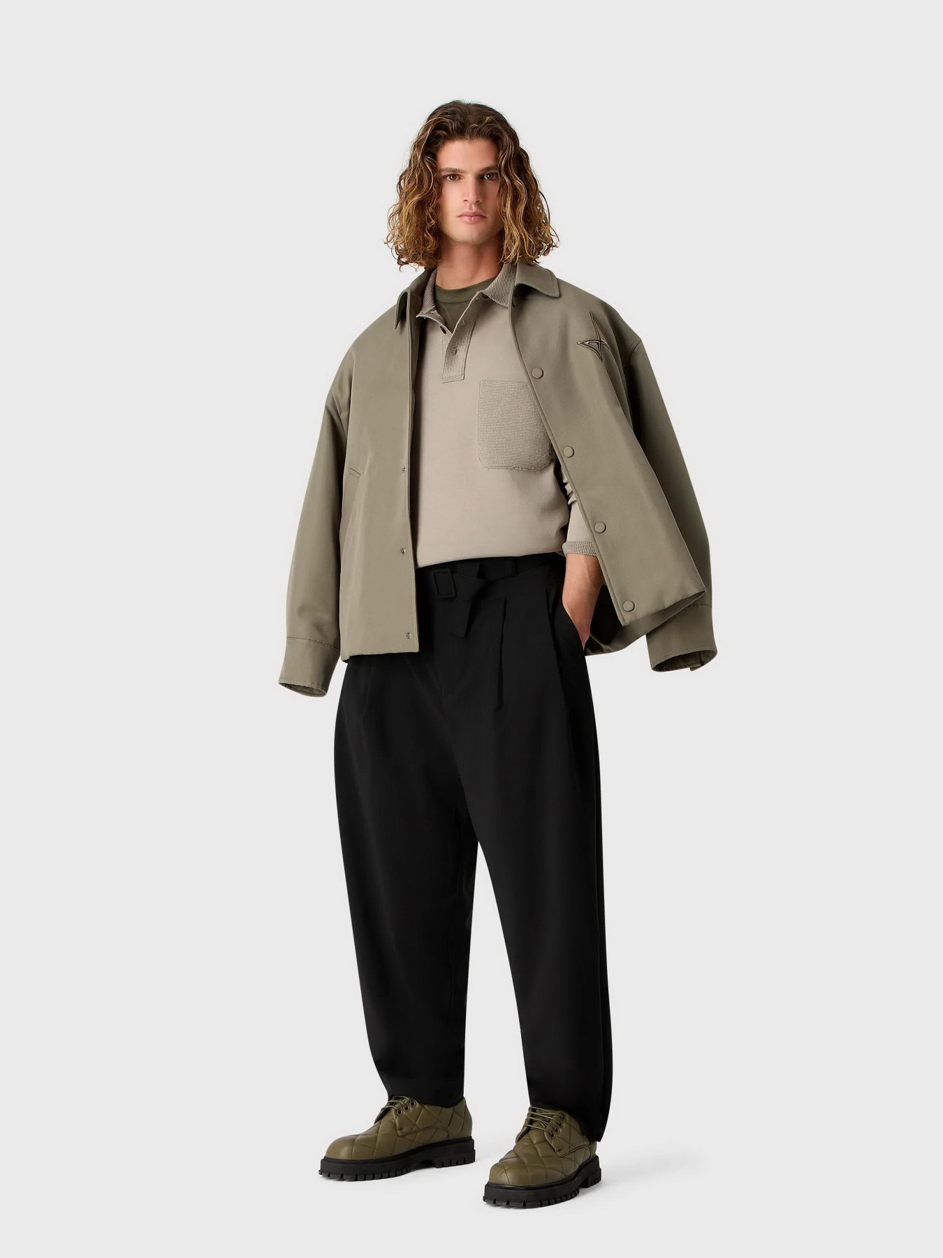 Поло Emporio Armani Essential Crew модель 6R1F83-1JHSZ-0643 Фото