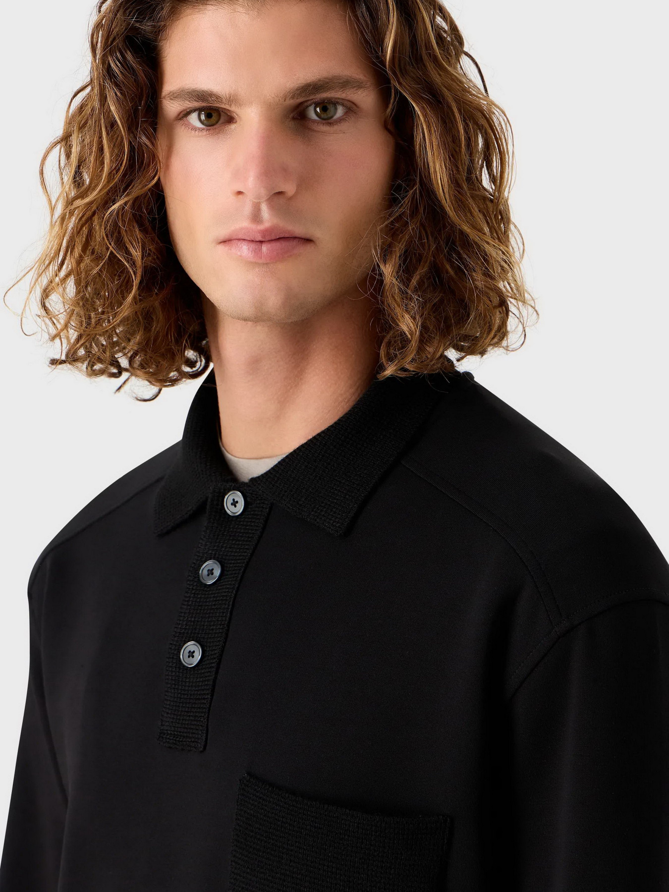 Поло Emporio Armani модель 6R1F83-1JHSZ-0999 Фото