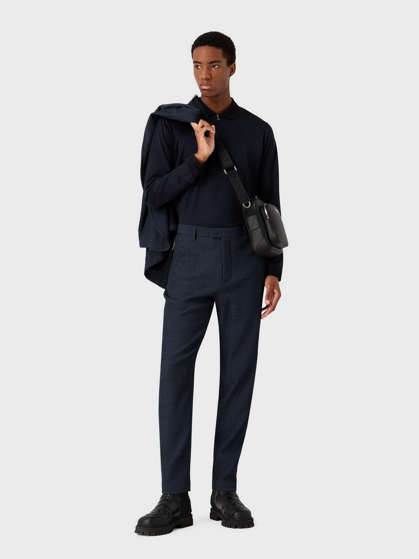 Поло Emporio Armani модель 6R1F85-1JUVZ-0920 Фото