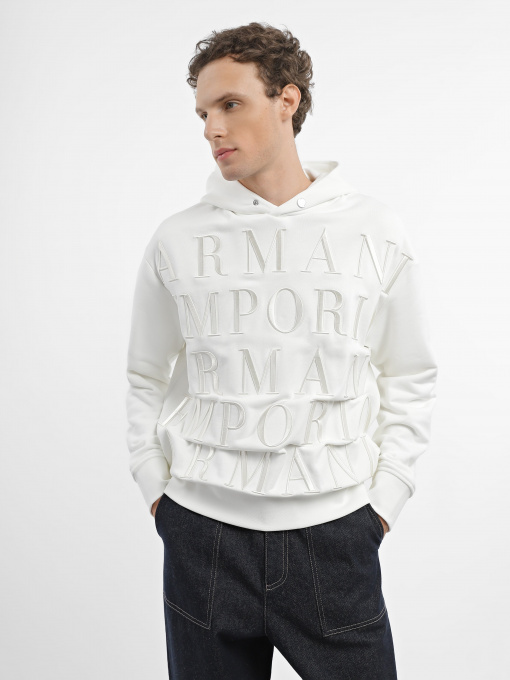 Худи Emporio Armani модель 6R1MCR-1JWPZ-0101 Фото