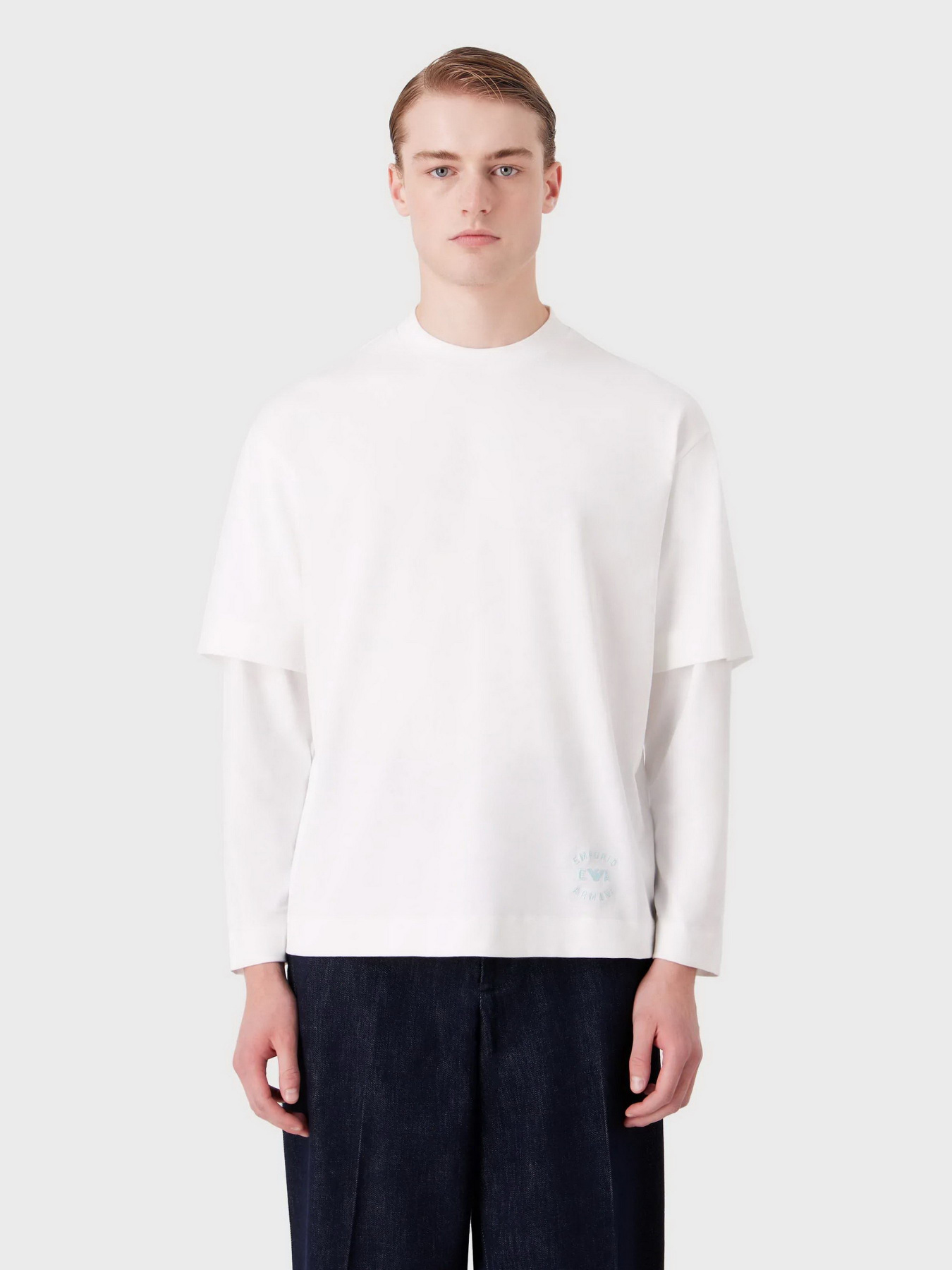 Лонгслив Emporio Armani модель 6R1TBZ-1JWZZ-0101 Фото