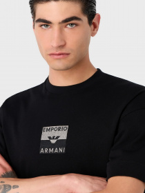 Футболка Emporio Armani модель 6R1TDK-1JWZZ-0999 Футболка Emporio Armani модель 6R1TDK-1JWZZ-0999 Фото