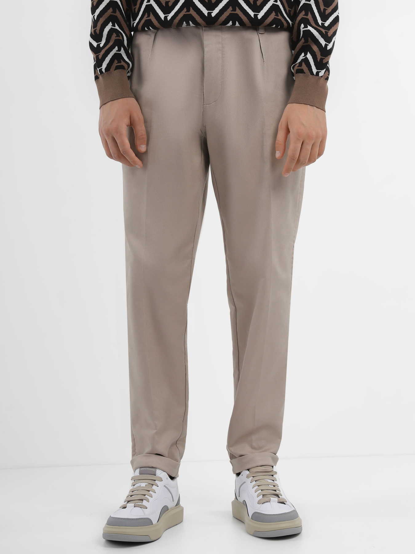 Брюки классические Emporio Armani модель 8N1PF4-1NMMZ-0135 Фото