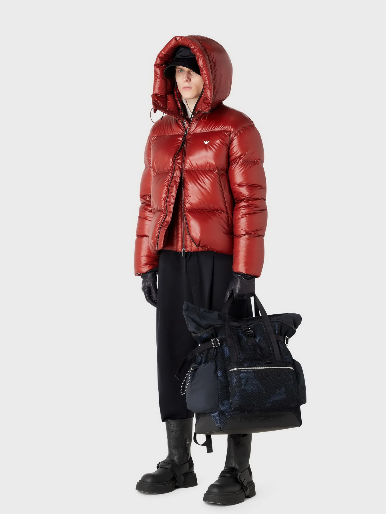 Пуховик Emporio Armani модель 6R1B79-1NKZZ-0454 Фото