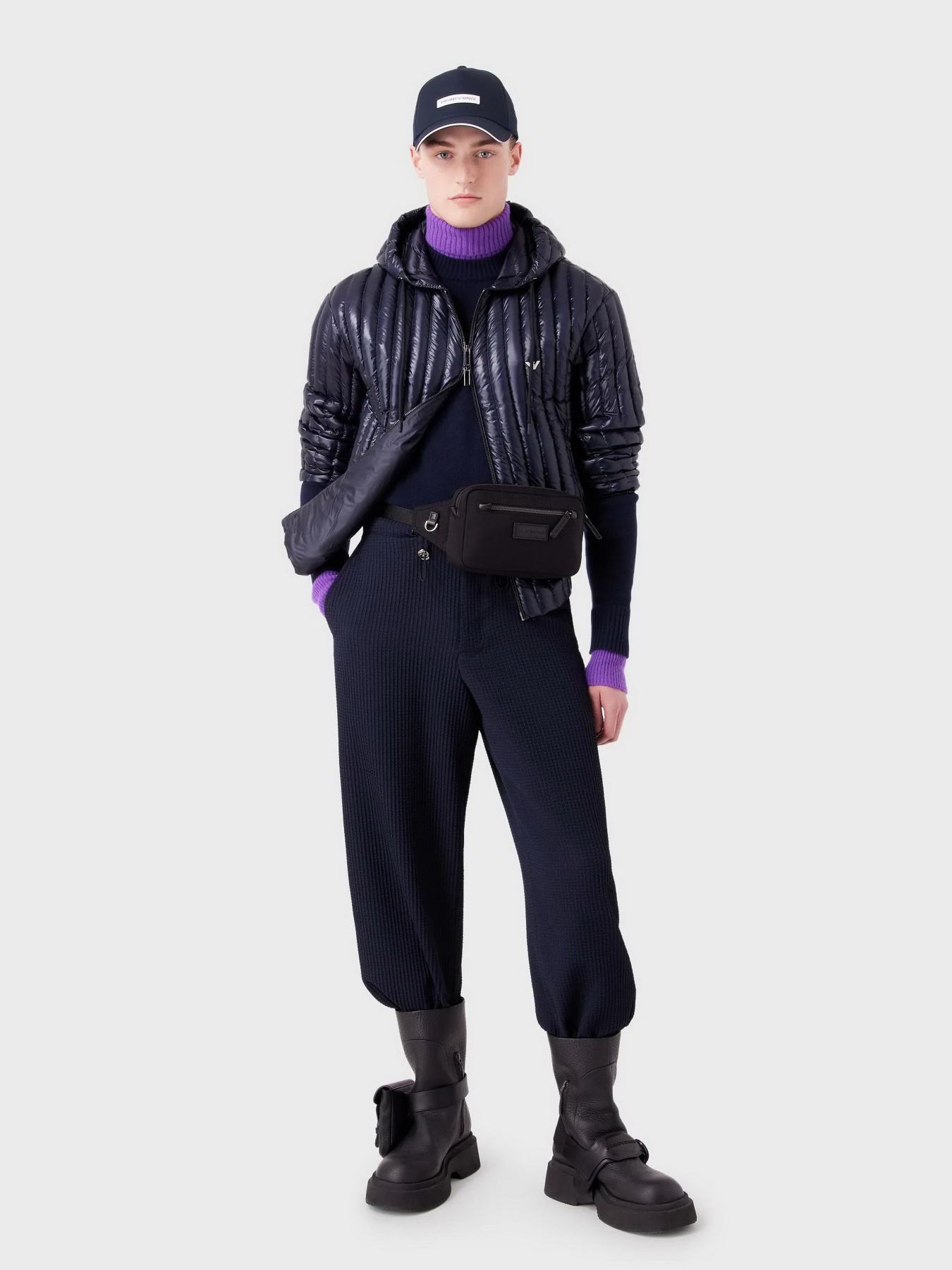 Пуховик Emporio Armani модель 6R1B79-1NKZZ-0920 Фото