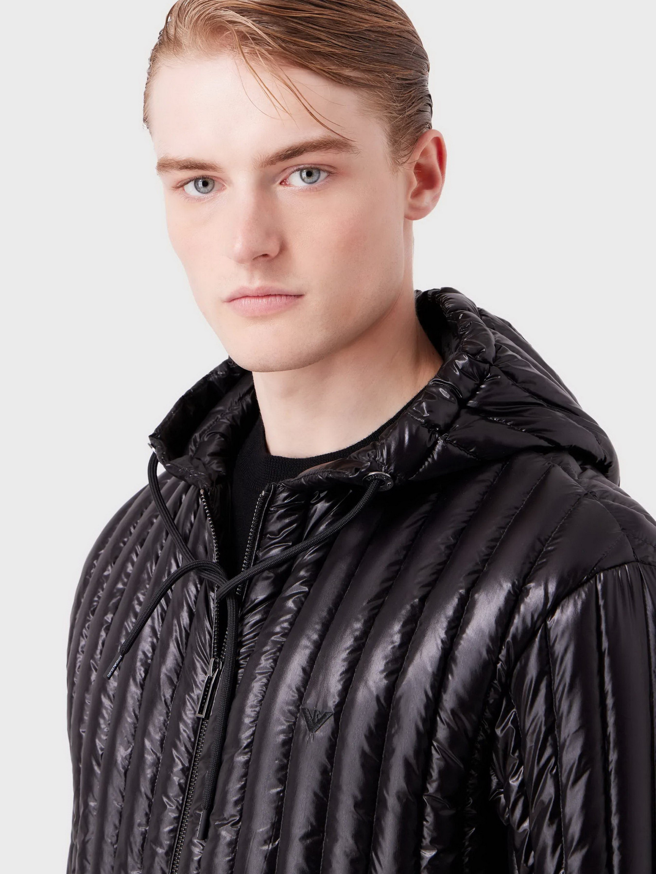 Пуховик Emporio Armani модель 6R1B79-1NKZZ-0999 Фото