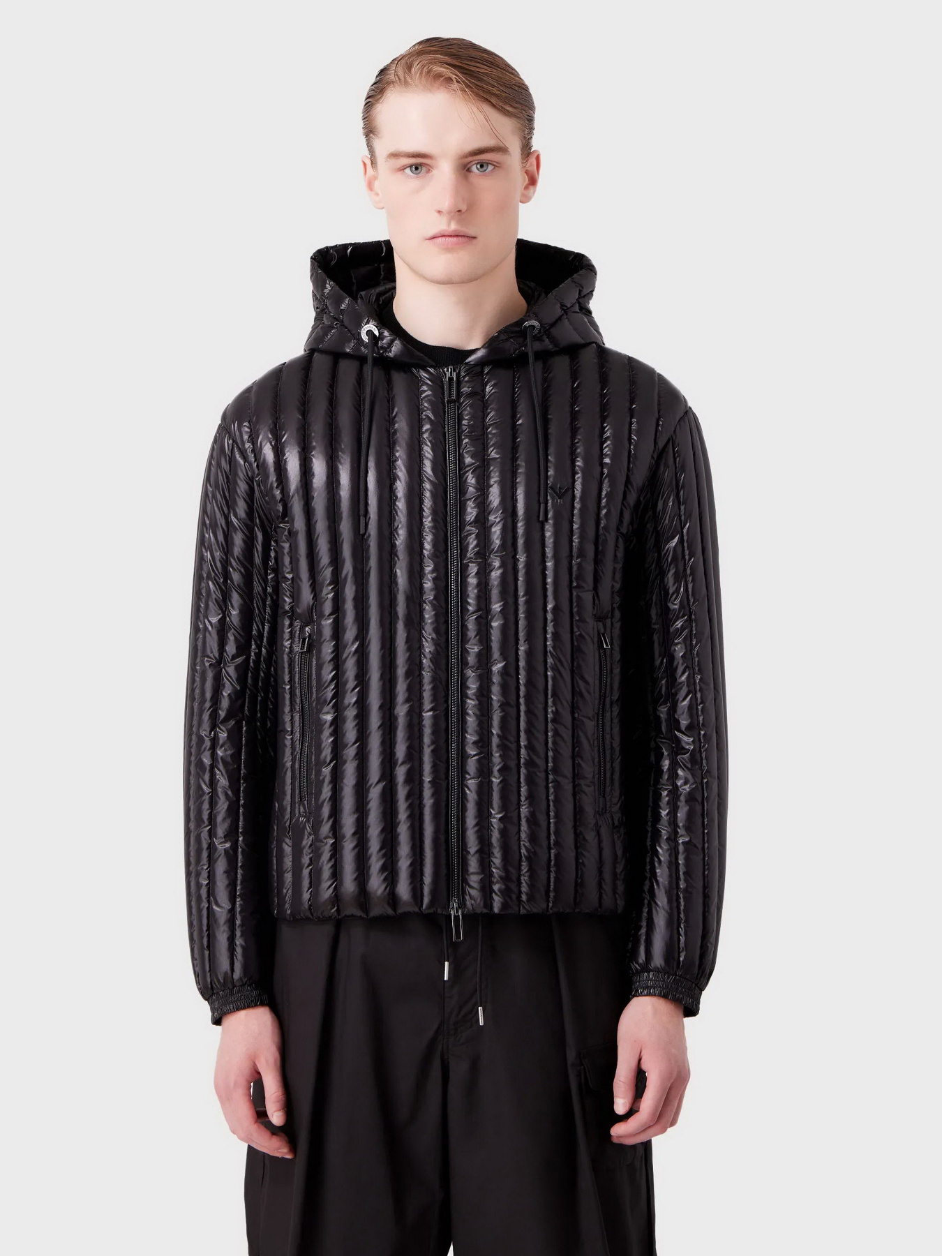 Пуховик Emporio Armani модель 6R1B79-1NKZZ-0999 Фото