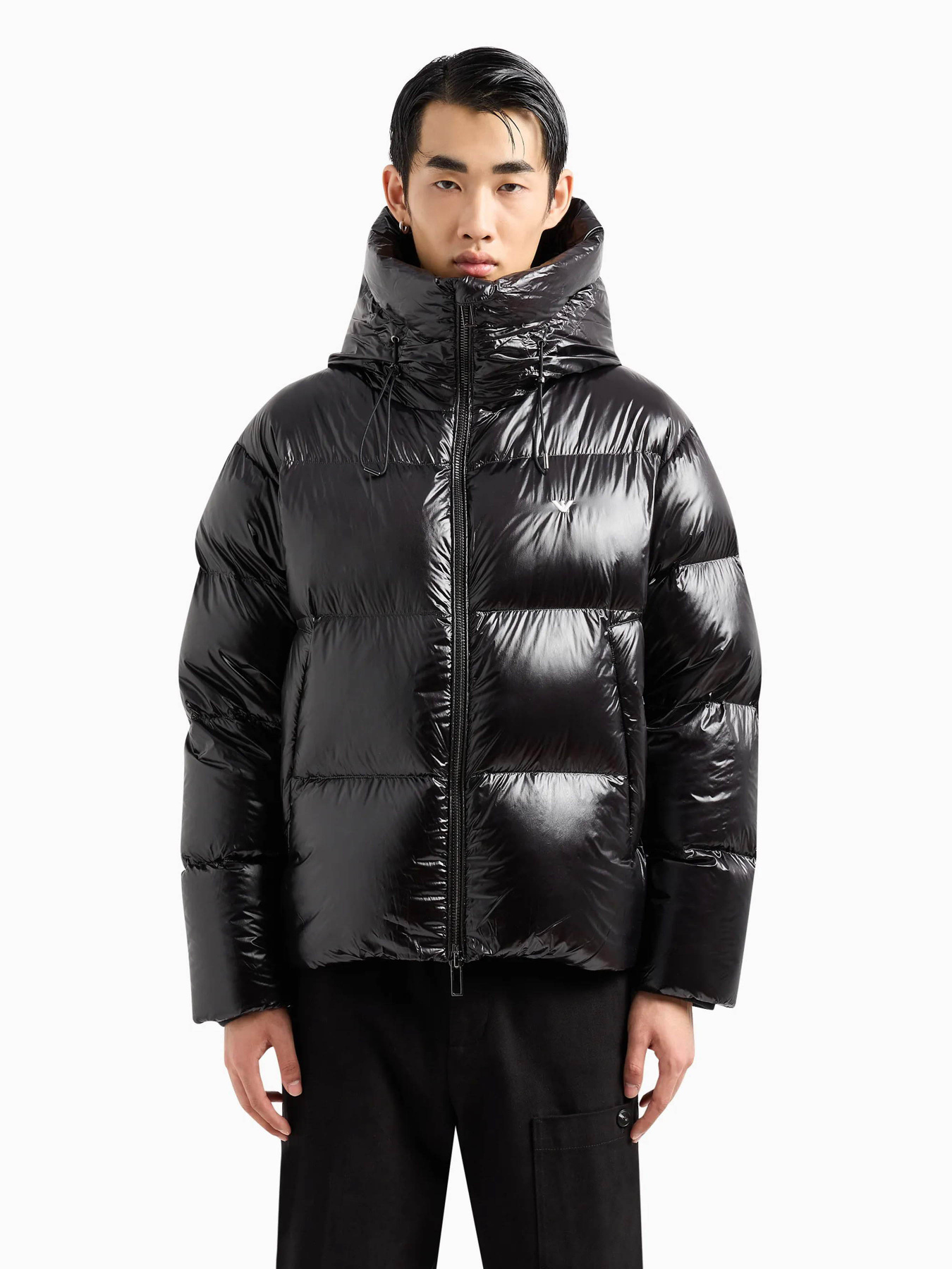 Пуховик Emporio Armani модель 6R1B97-1NKZZ-0999 Фото