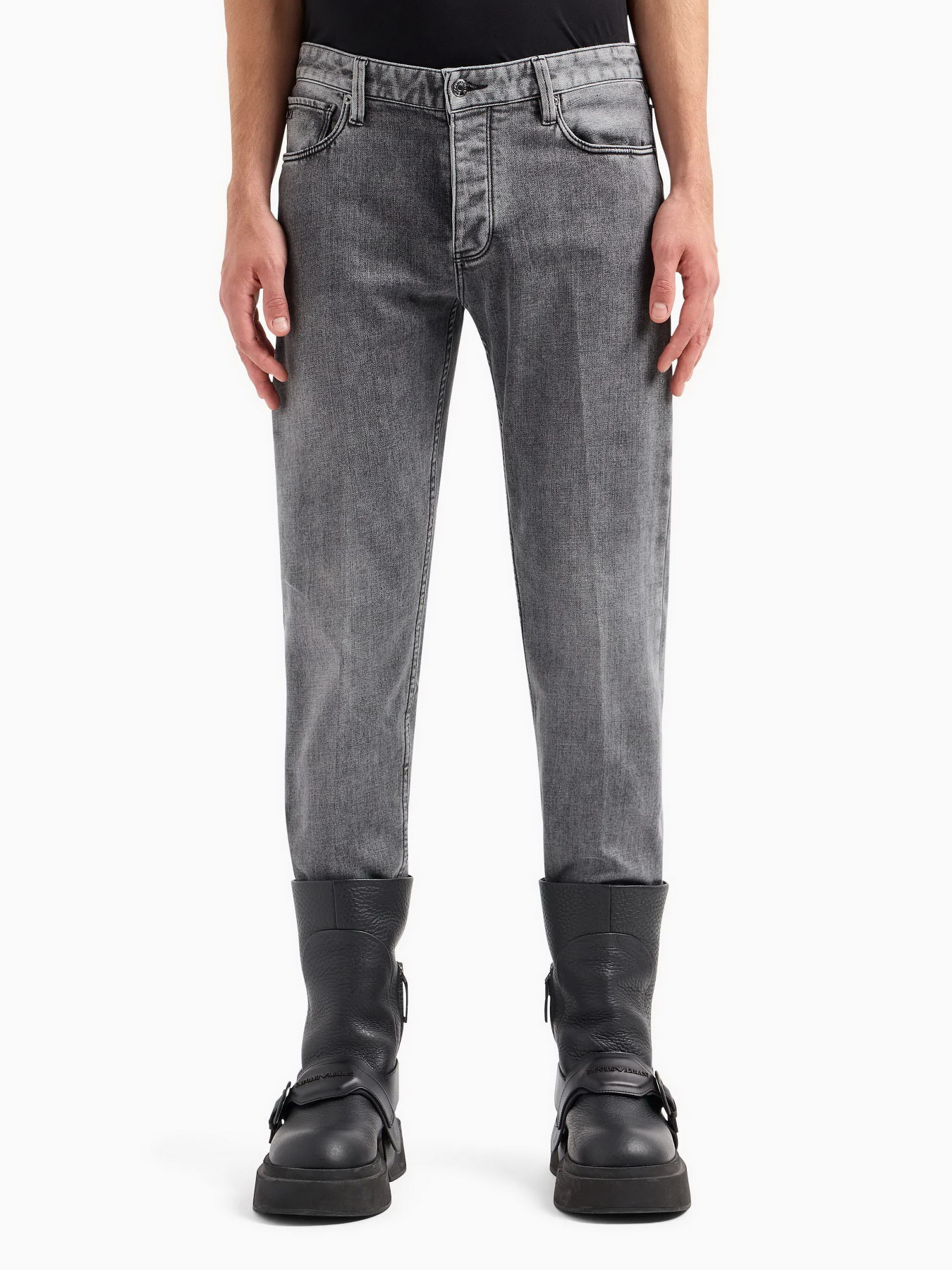 Прямые джинсы Emporio Armani J75 модель 6R1J75-1DQFZ-0006 Фото