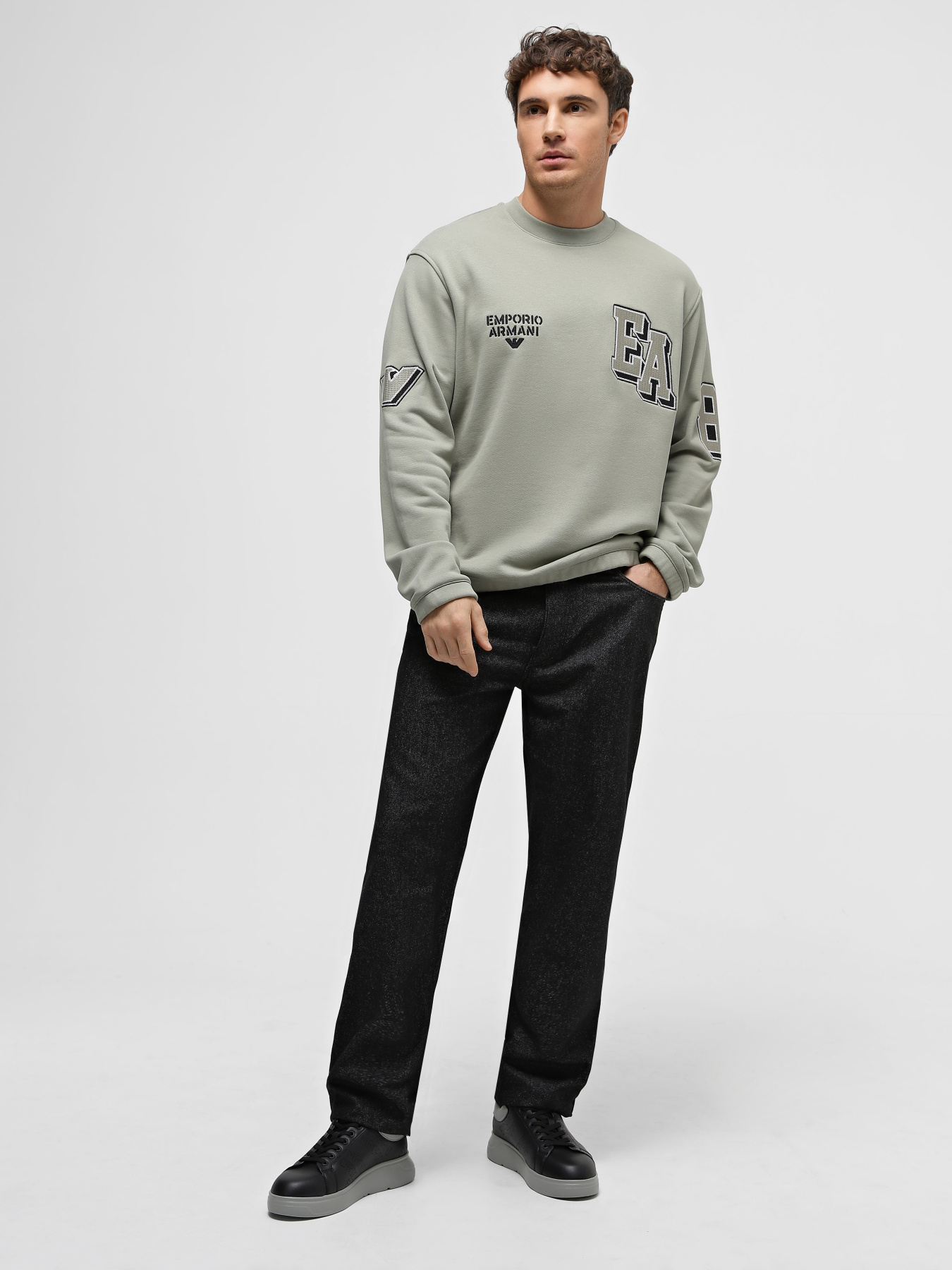 Свитшот Emporio Armani модель 6R1MG4-1JWPZ-0606 Свитшот Emporio Armani модель 6R1MG4-1JWPZ-0606 Фото