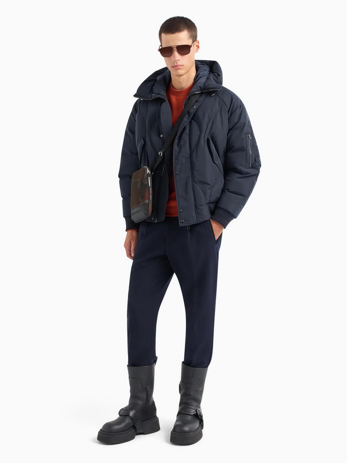 Свитшот Emporio Armani модель 6R1MG5-1JWPZ-0487 Фото