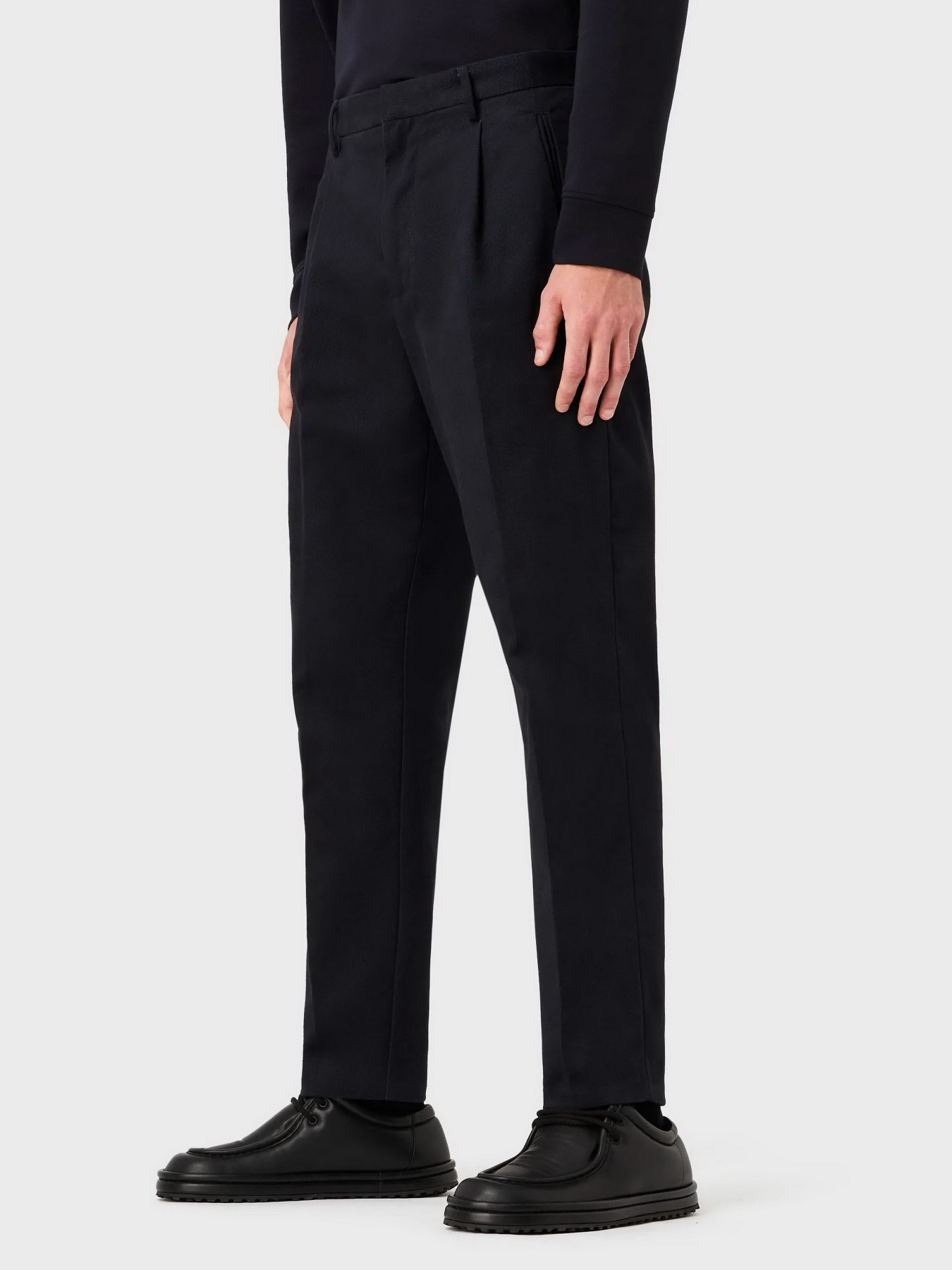 Классические штаны Emporio Armani модель 6R1P85-1NGRZ-0920 Фото