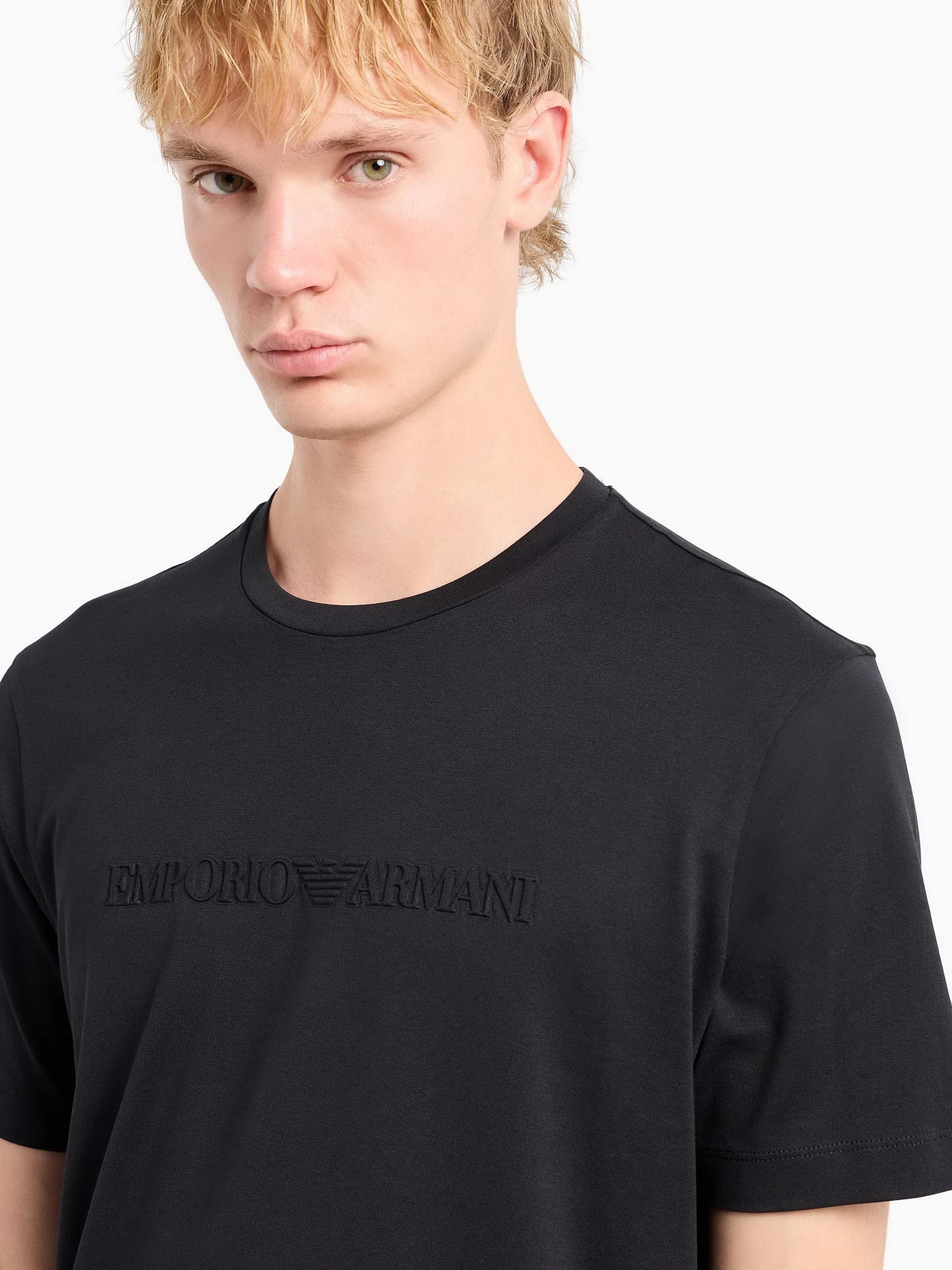 Футболка Emporio Armani модель 6R1T7U-1J7FZ-0999 Фото