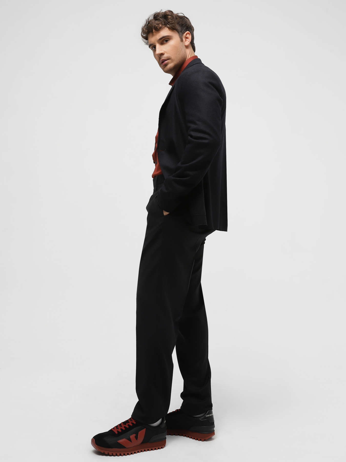 Брюки повседневные Emporio Armani модель H41P10-E1610-999 Фото