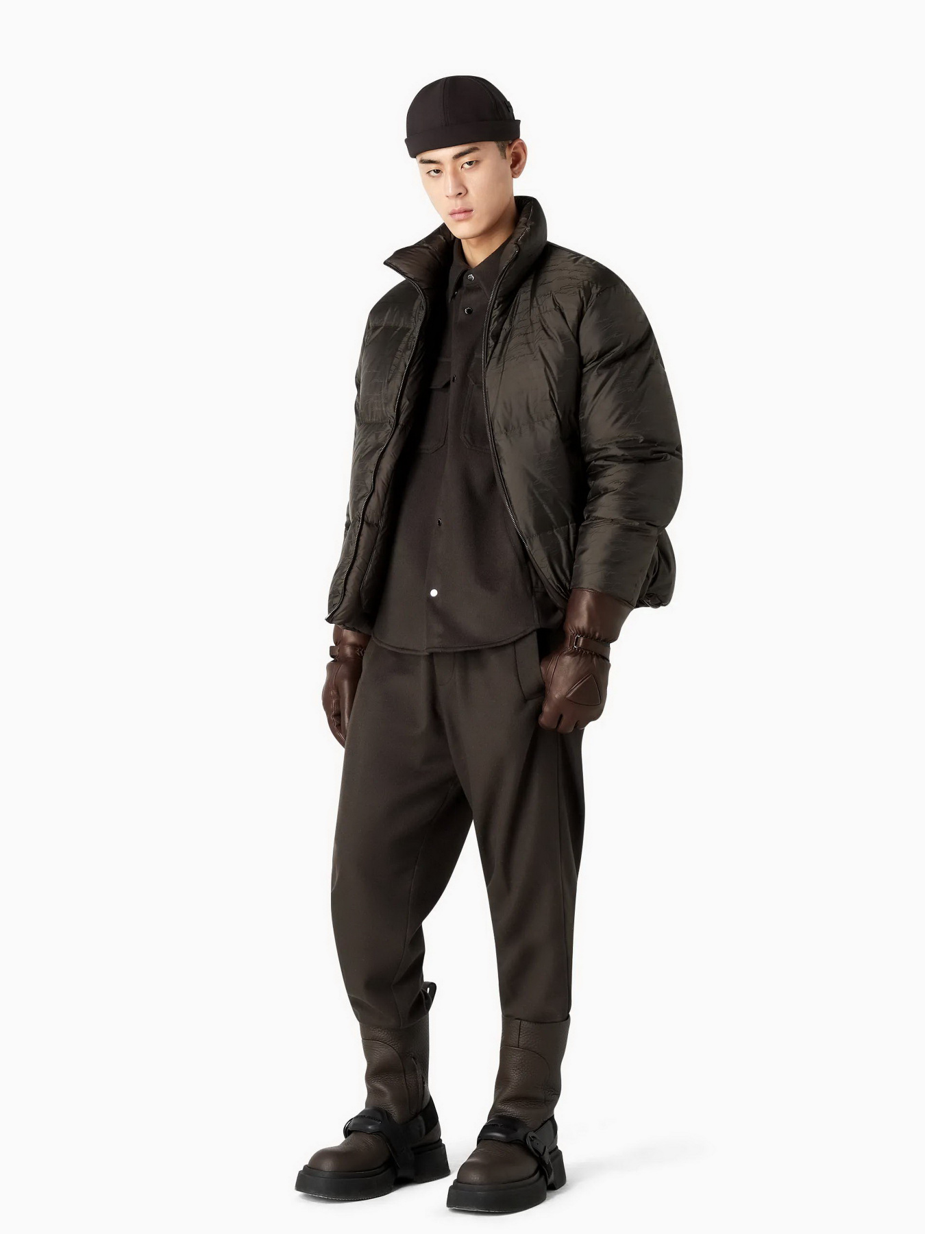 Пуховик Emporio Armani модель 6R1B65-1NVSZ-F556 Фото