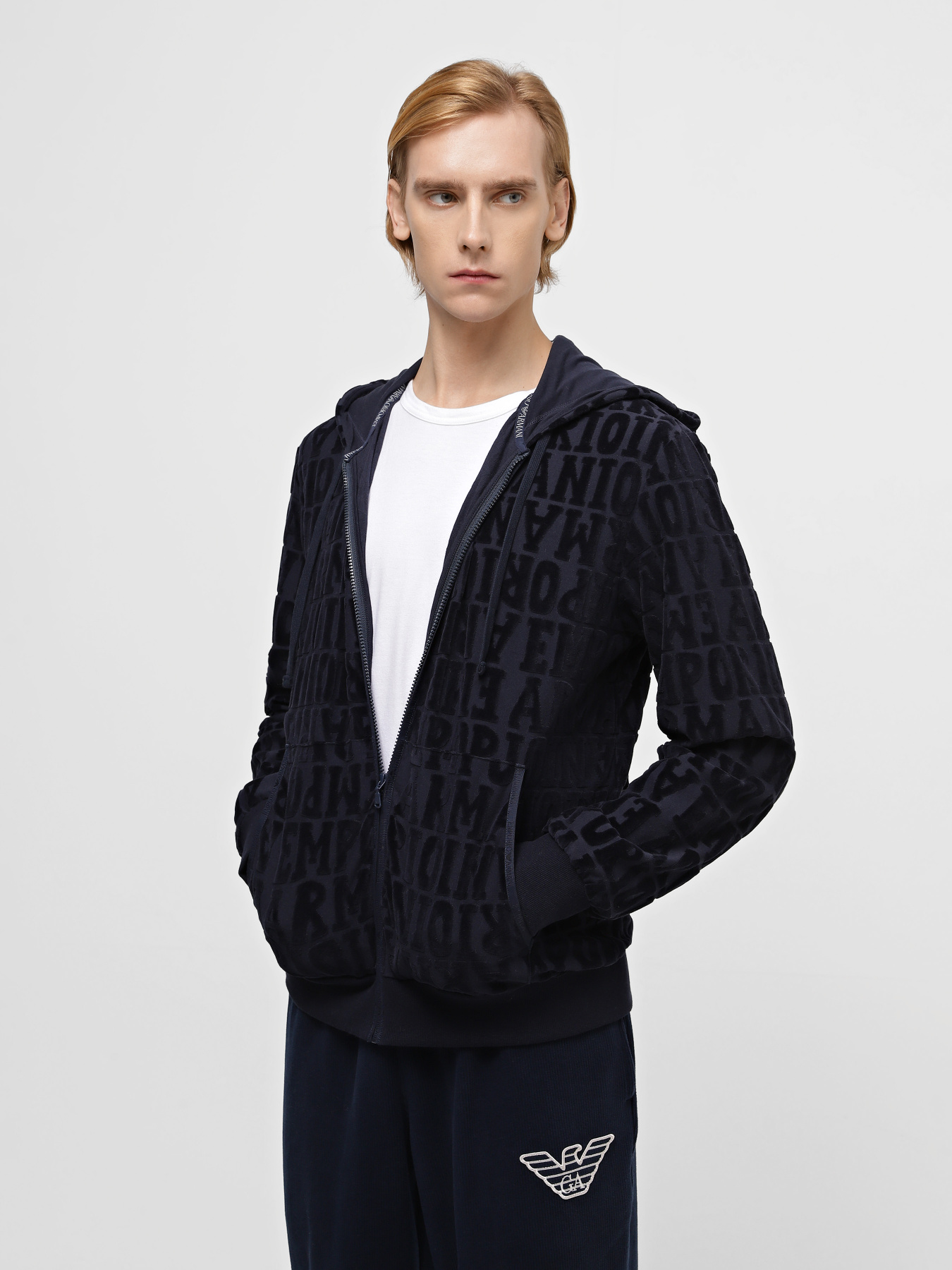 Кофта для дома Emporio Armani LOUNGEWEAR модель 111666-3F589-45735 Фото