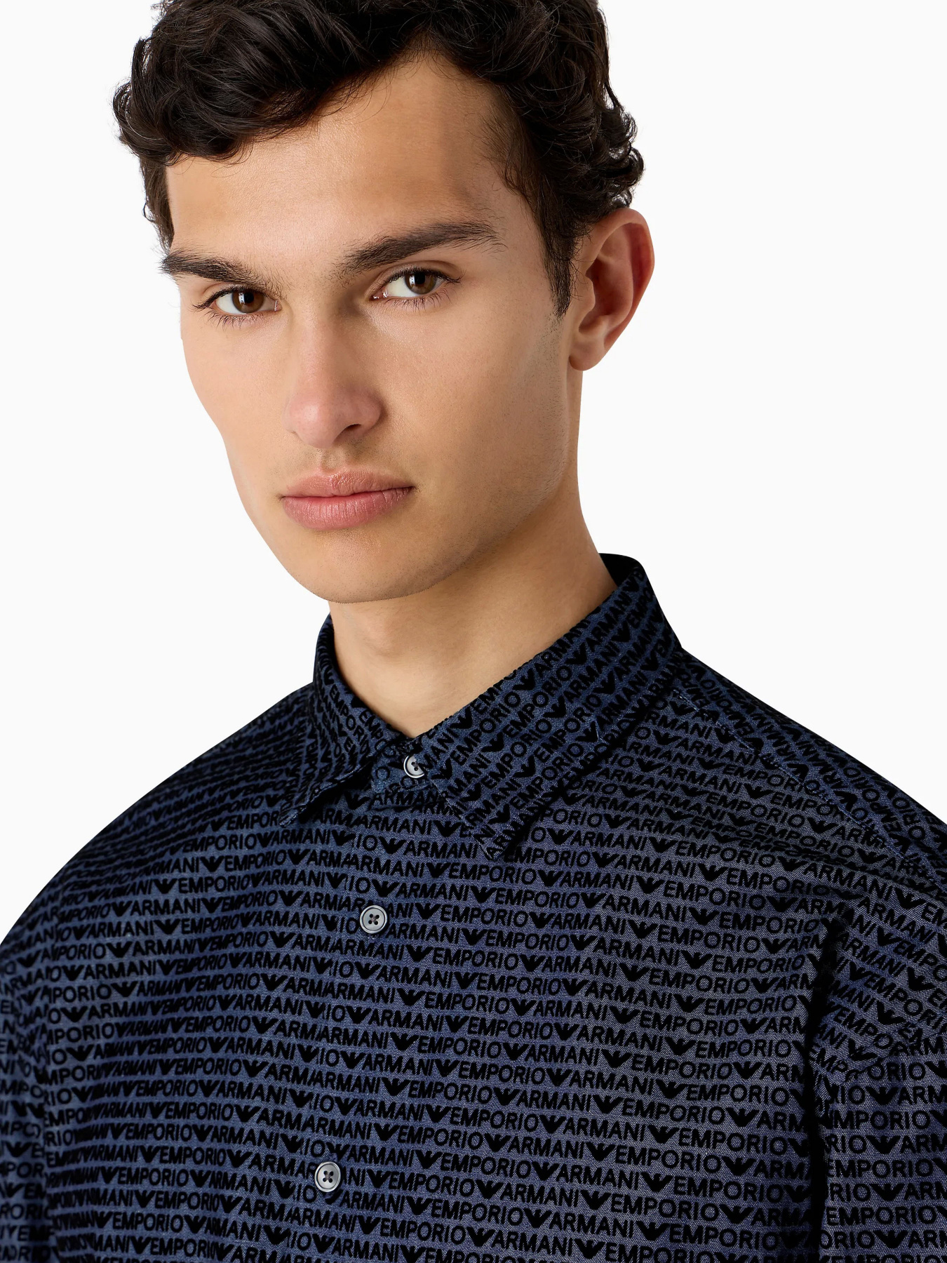 Рубашка повседневная Emporio Armani модель 3D1CD3-1DKAZ-F916 Фото