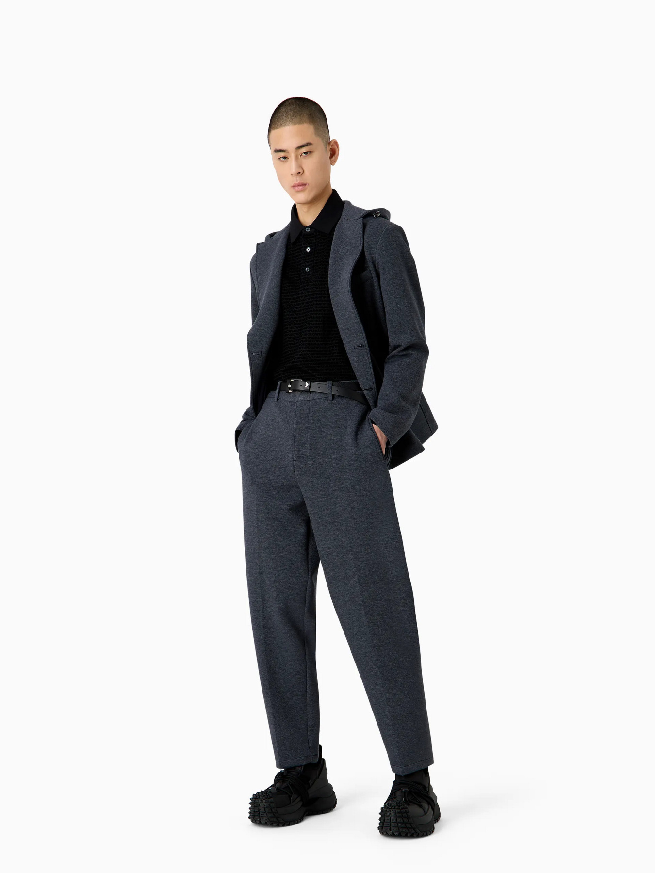 Поло Emporio Armani модель 3D1FE7-1JUVZ-0999 Фото